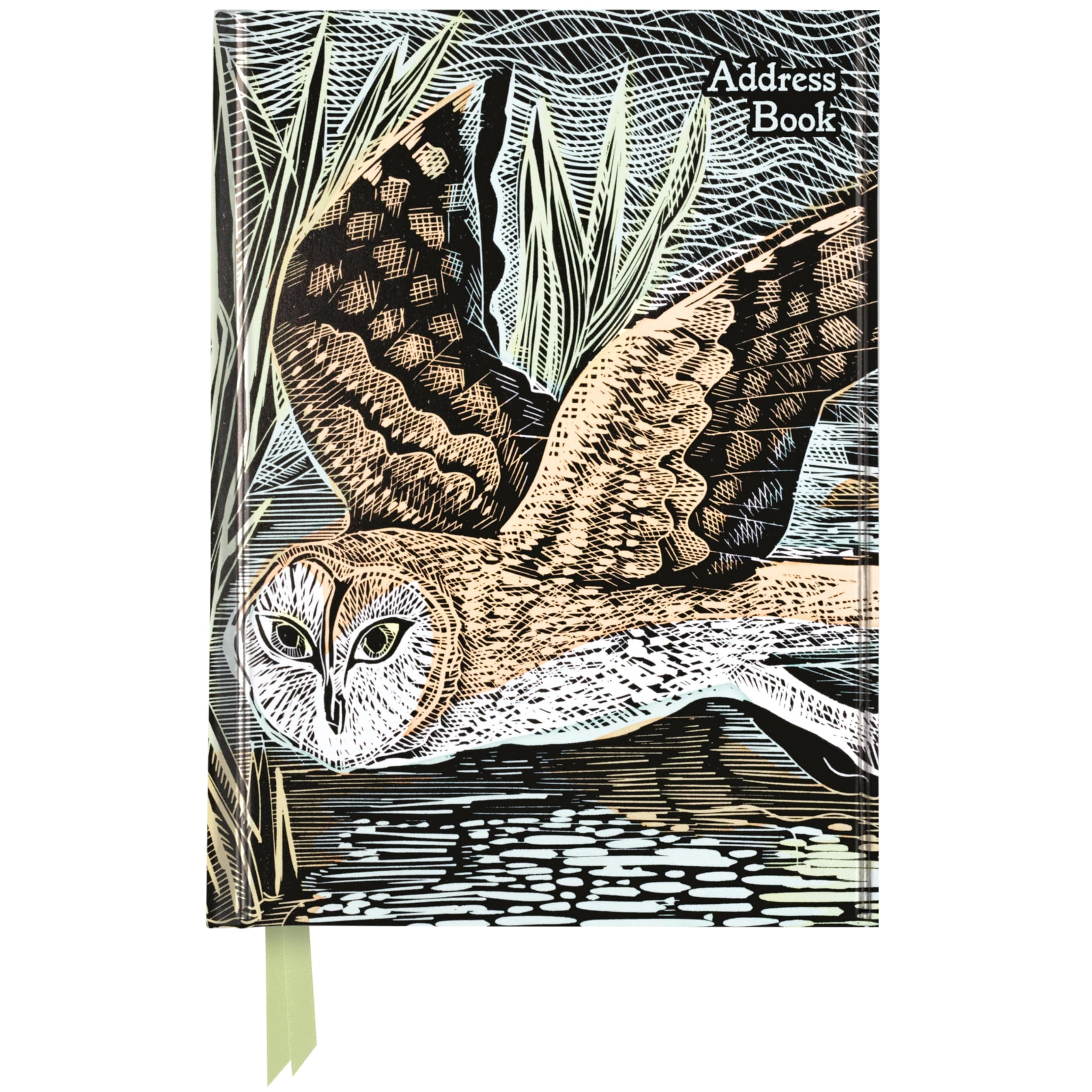 Angela Harding: Marsh Owl (Address Book) (Flame Tree Address Books)