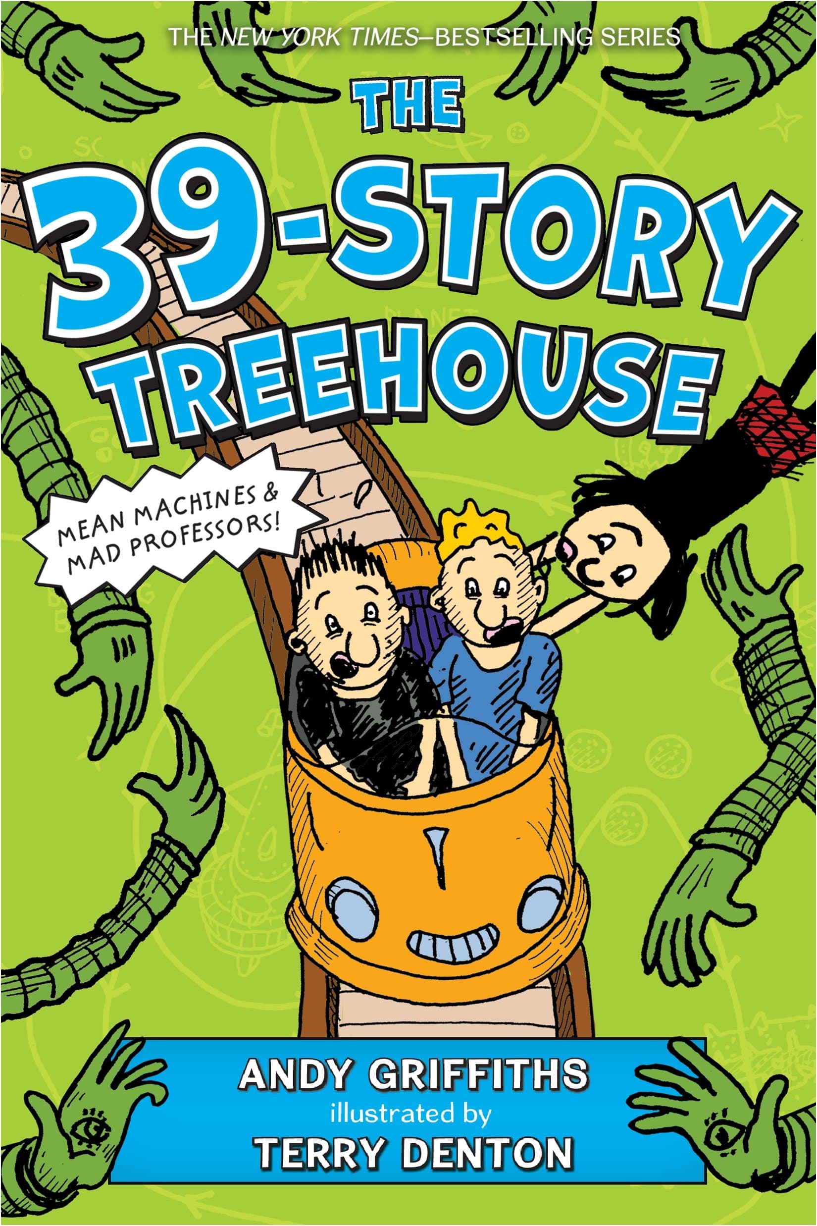 Square Fish The 39-Story Treehouse: Mean Machines & Mad Professors!