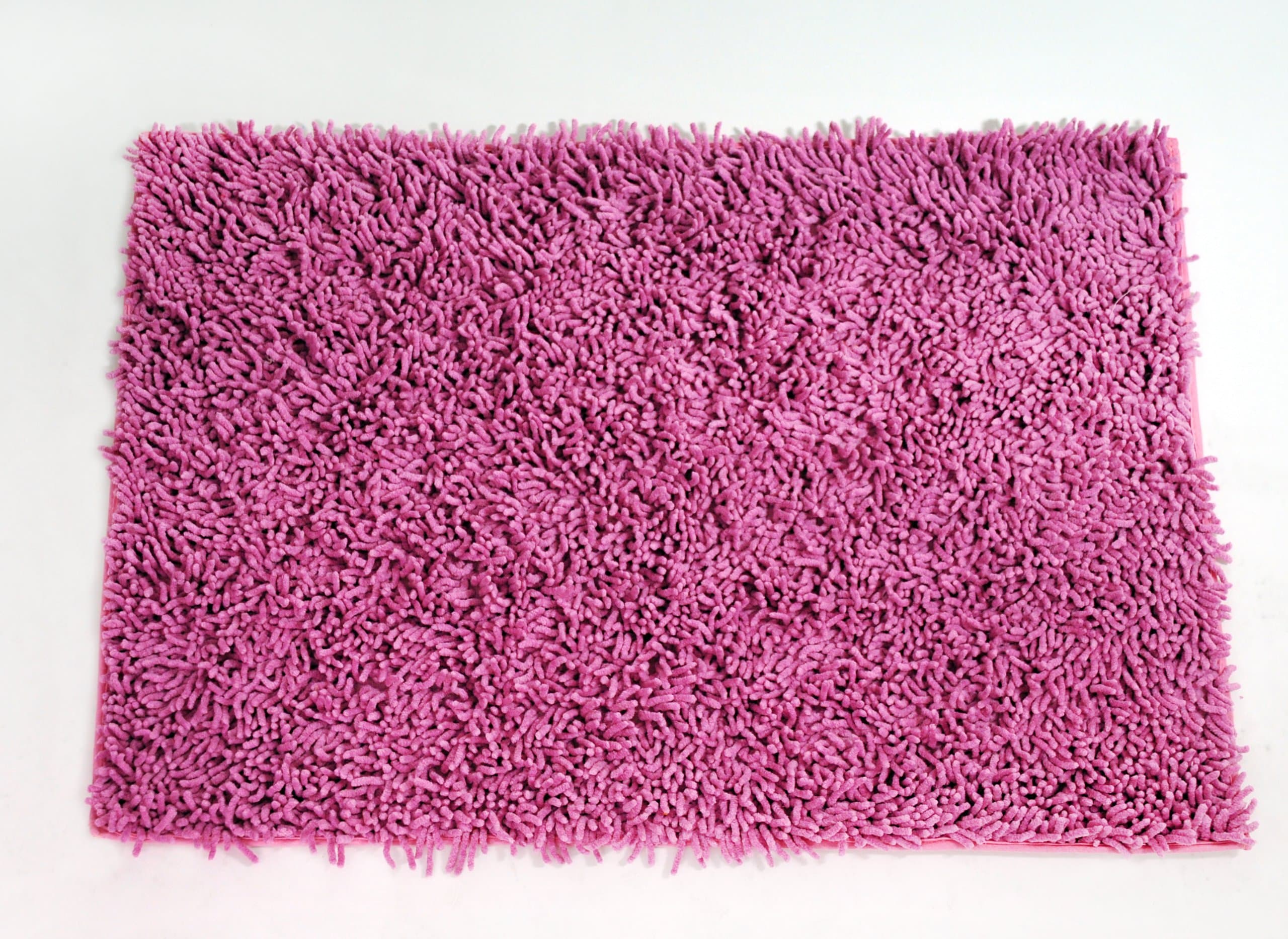 DaDa Bedding MAT16x24Pink 100-Percent Cotton Chenille Mat, 16 by 24-Inch, Pink