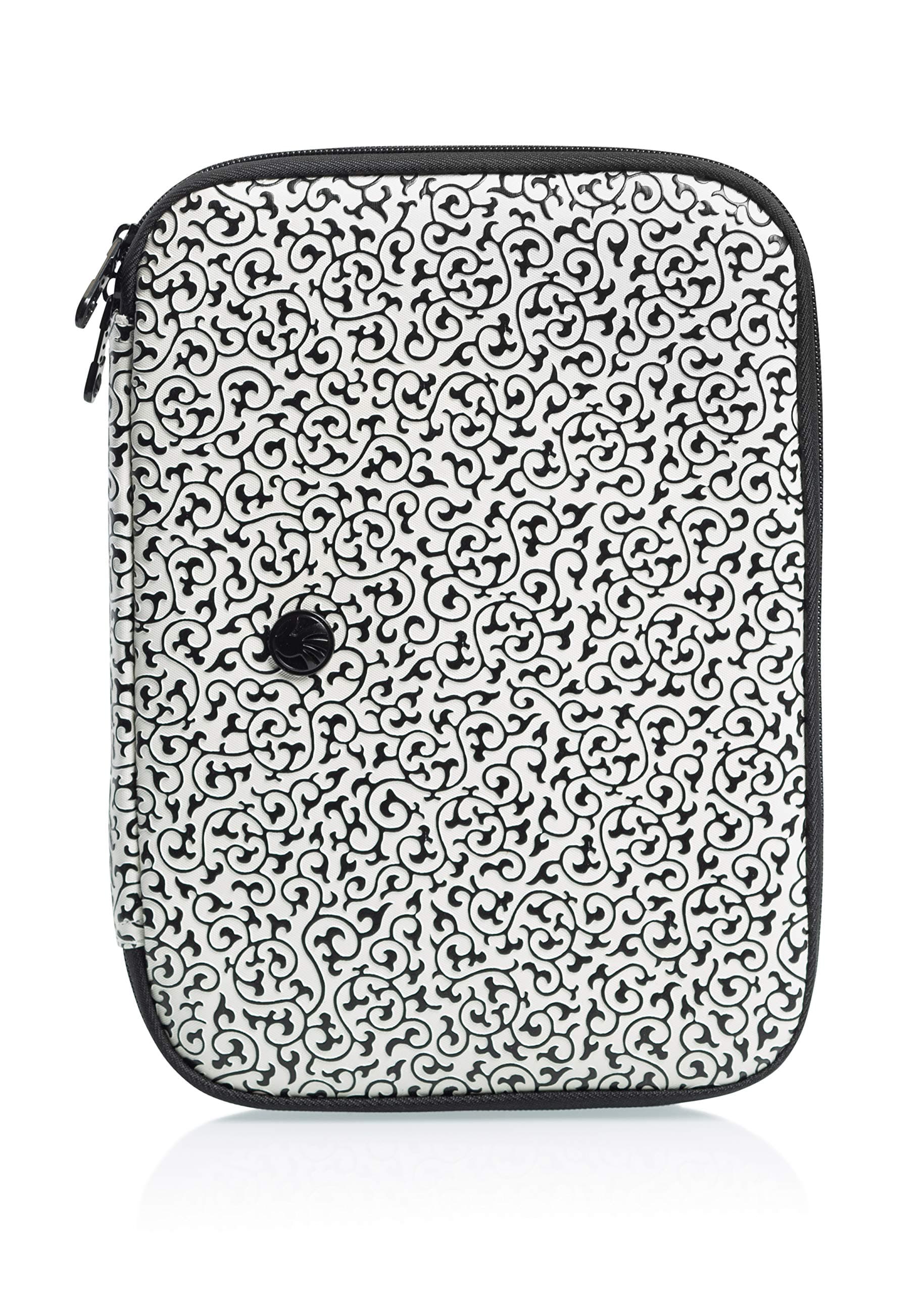 Slappa Damask 10" iPad/Netbook Tablet Sleeve; Black Diamond (SL-NSV-119)