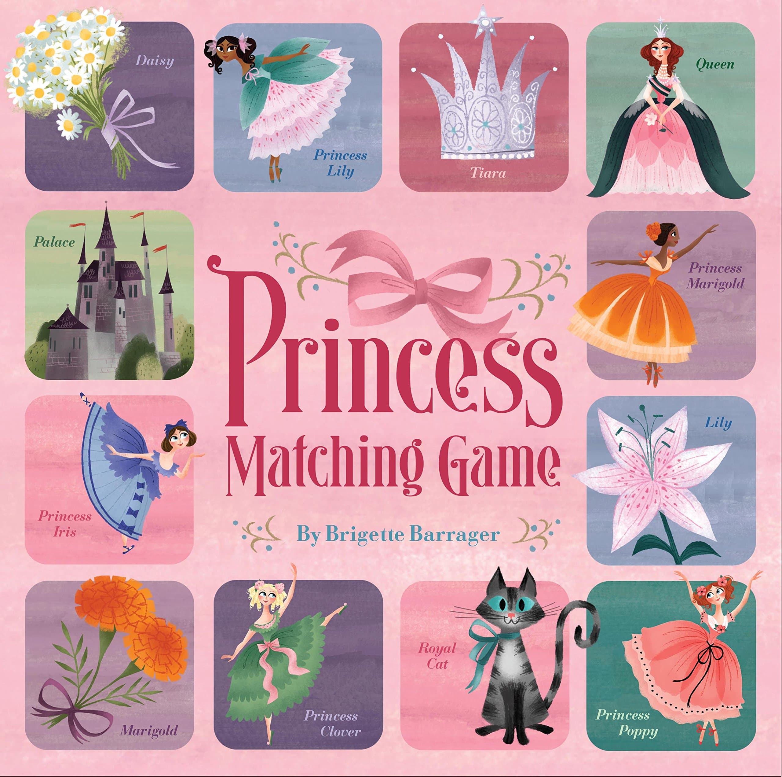 Princess Matching Game (Memory Matching Games for Toddlers, Matching Games for Kids, Preschool Memory Games)