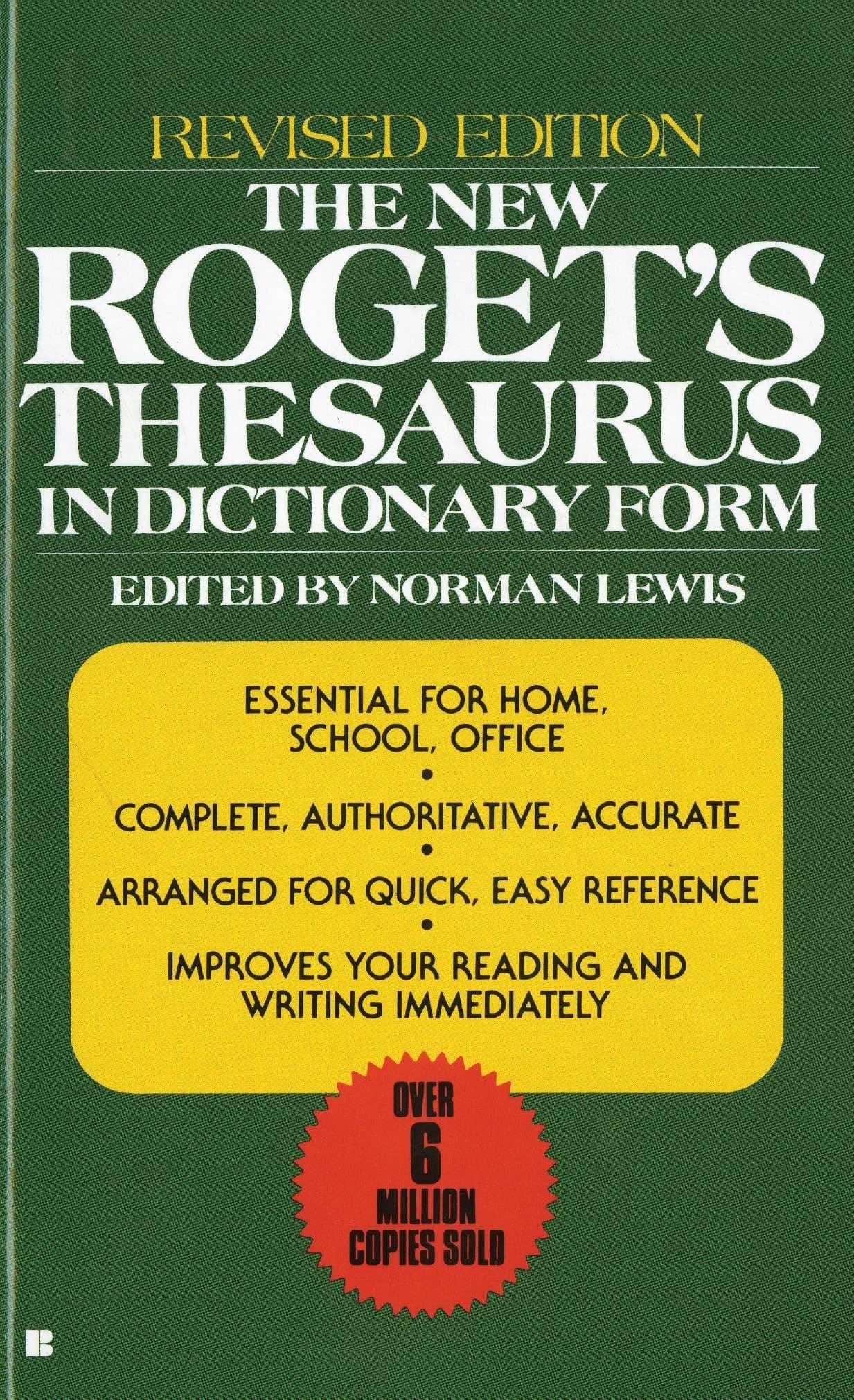 The New Roget's Thesaurus in Dictionary Form: Revised Edition Mass Market Paperback – August 15, 1976
