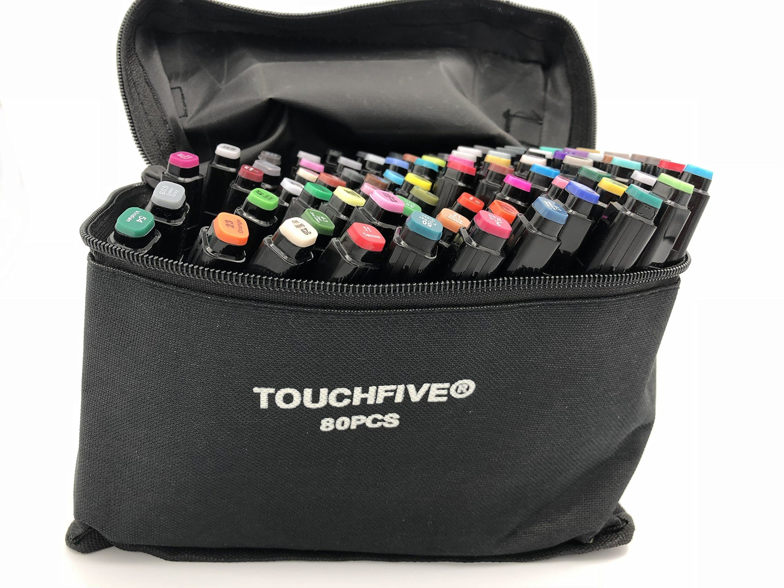 Touchfive marker 80's touch brush marker Set new black generation für Bauentwurf
