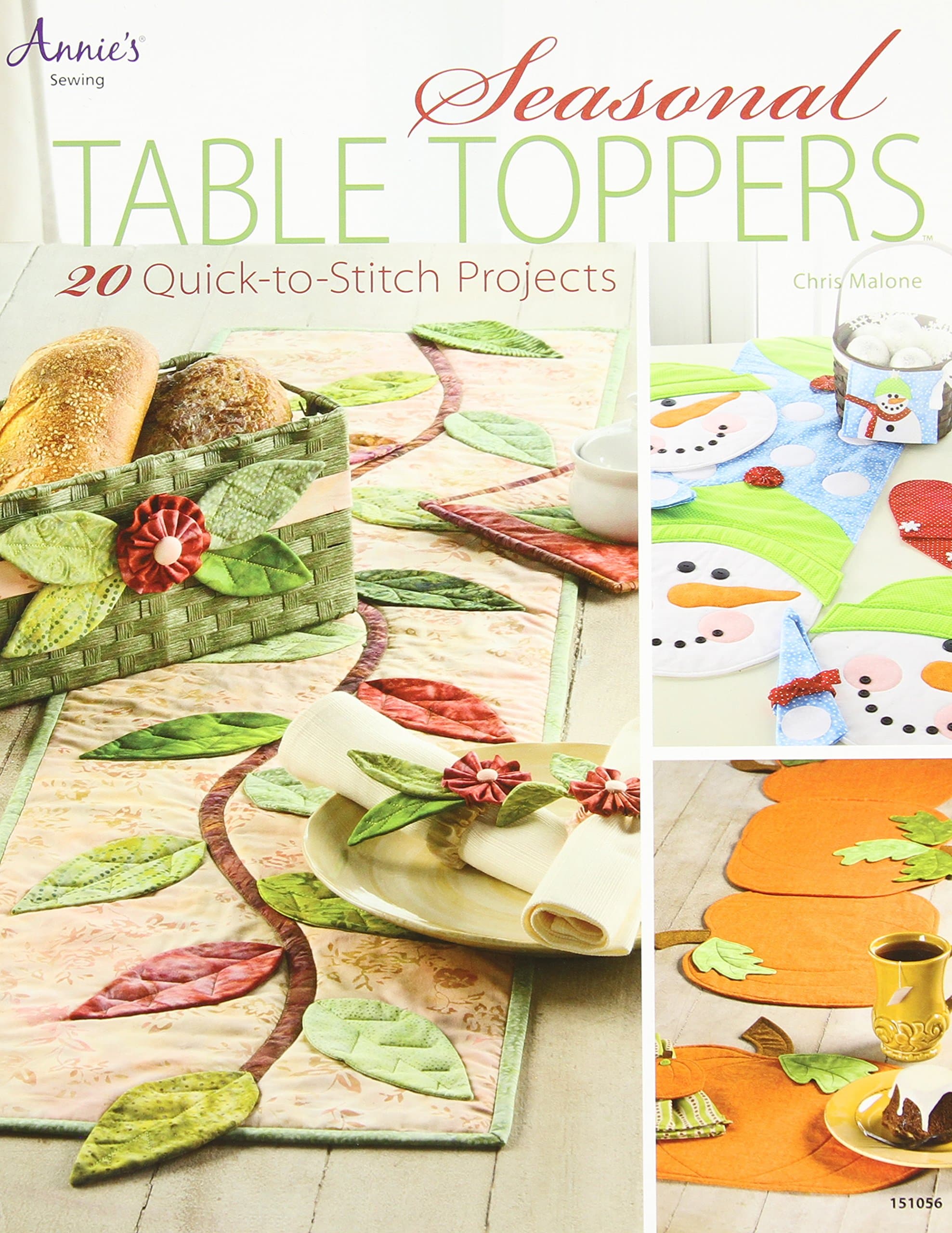 Seasonal Table Toppers: 20 Quick-to-Stitch Projects (Annie's Sewing)