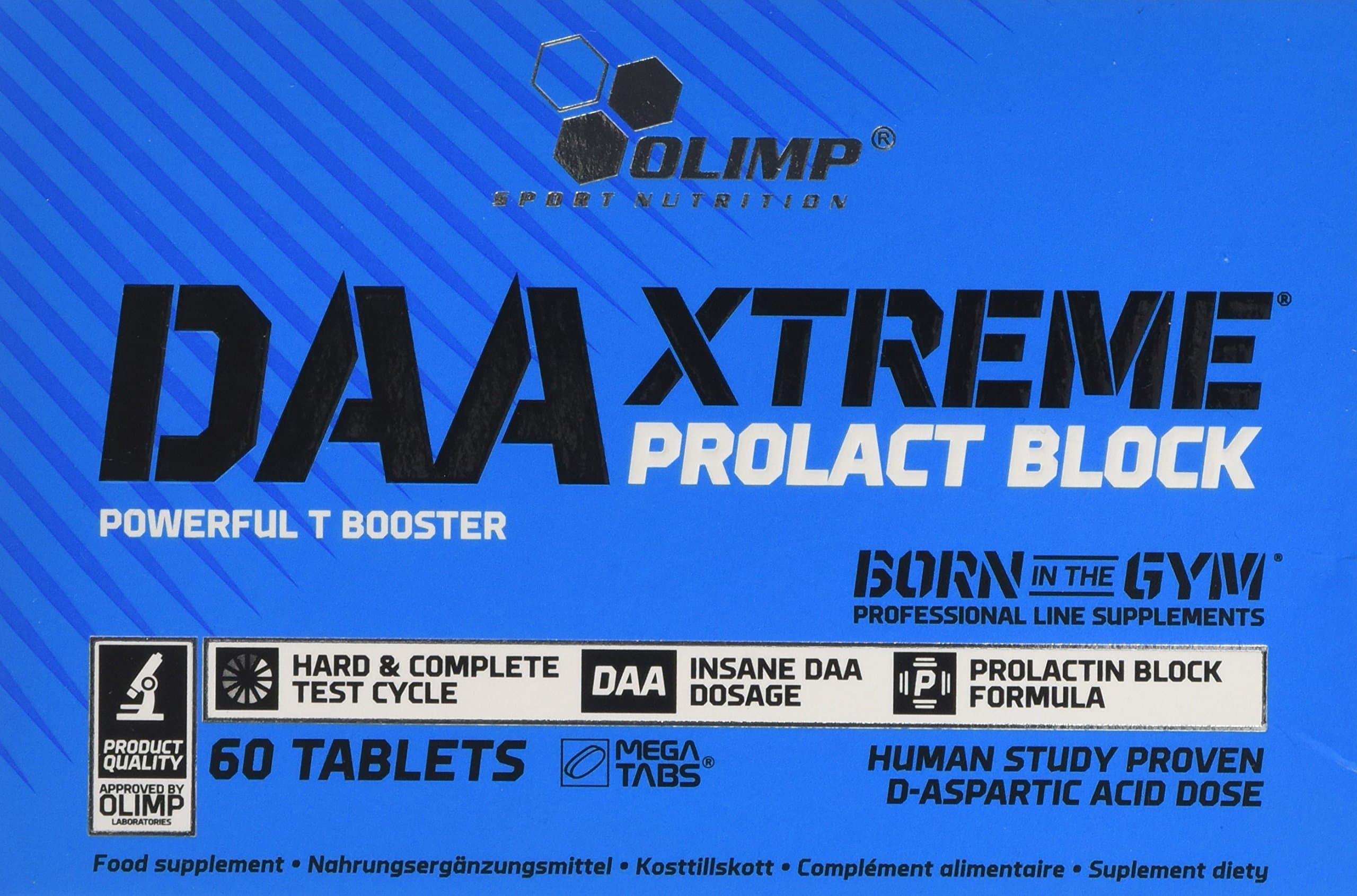 Olimp Labs DAA Xtreme Prolact-Block Tablets, Pack of 60 Tablets