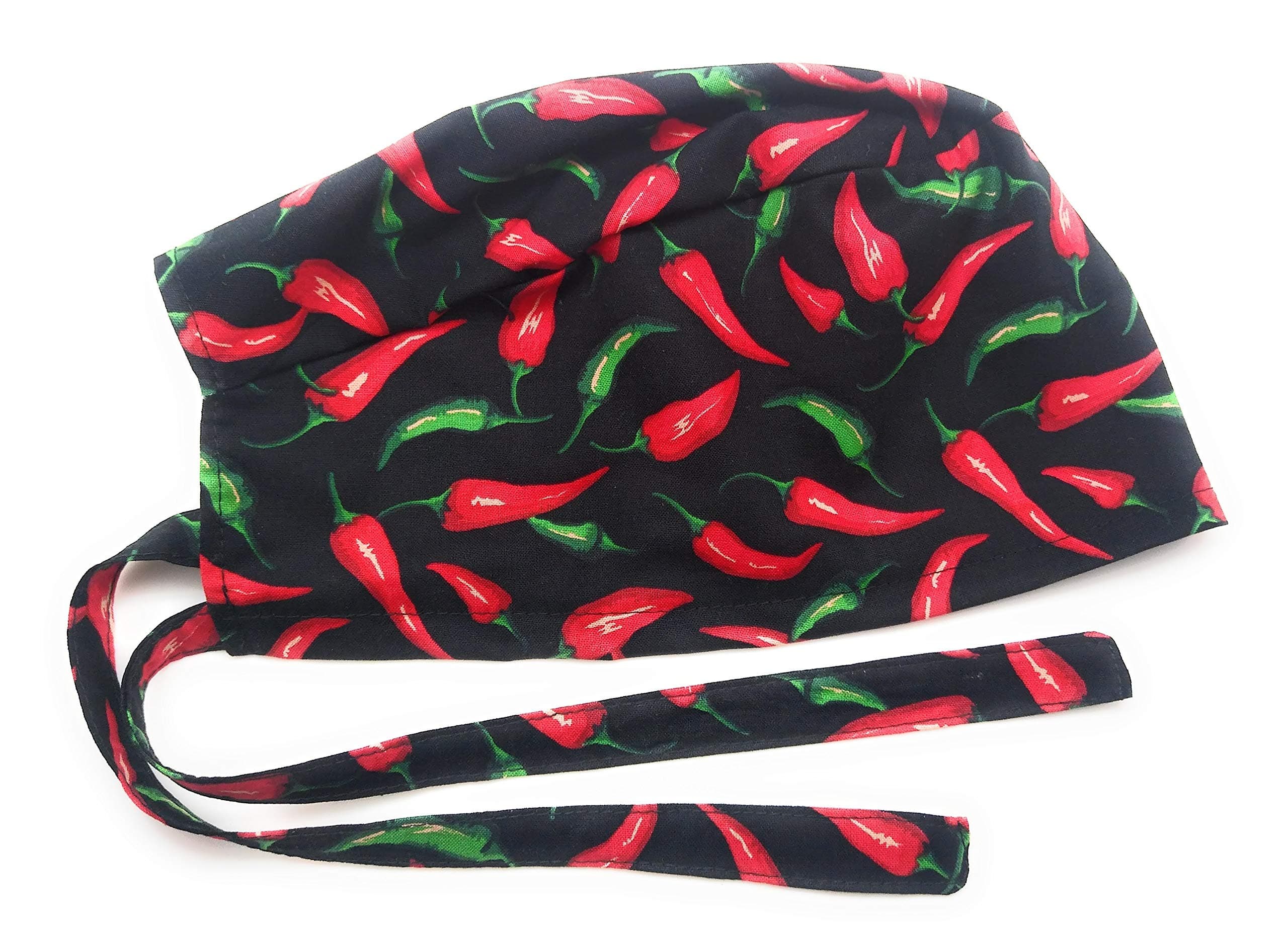 OnebasispointScrub Hat Chili Peppers Fiesta Fabric Cap Do-Rag Skull