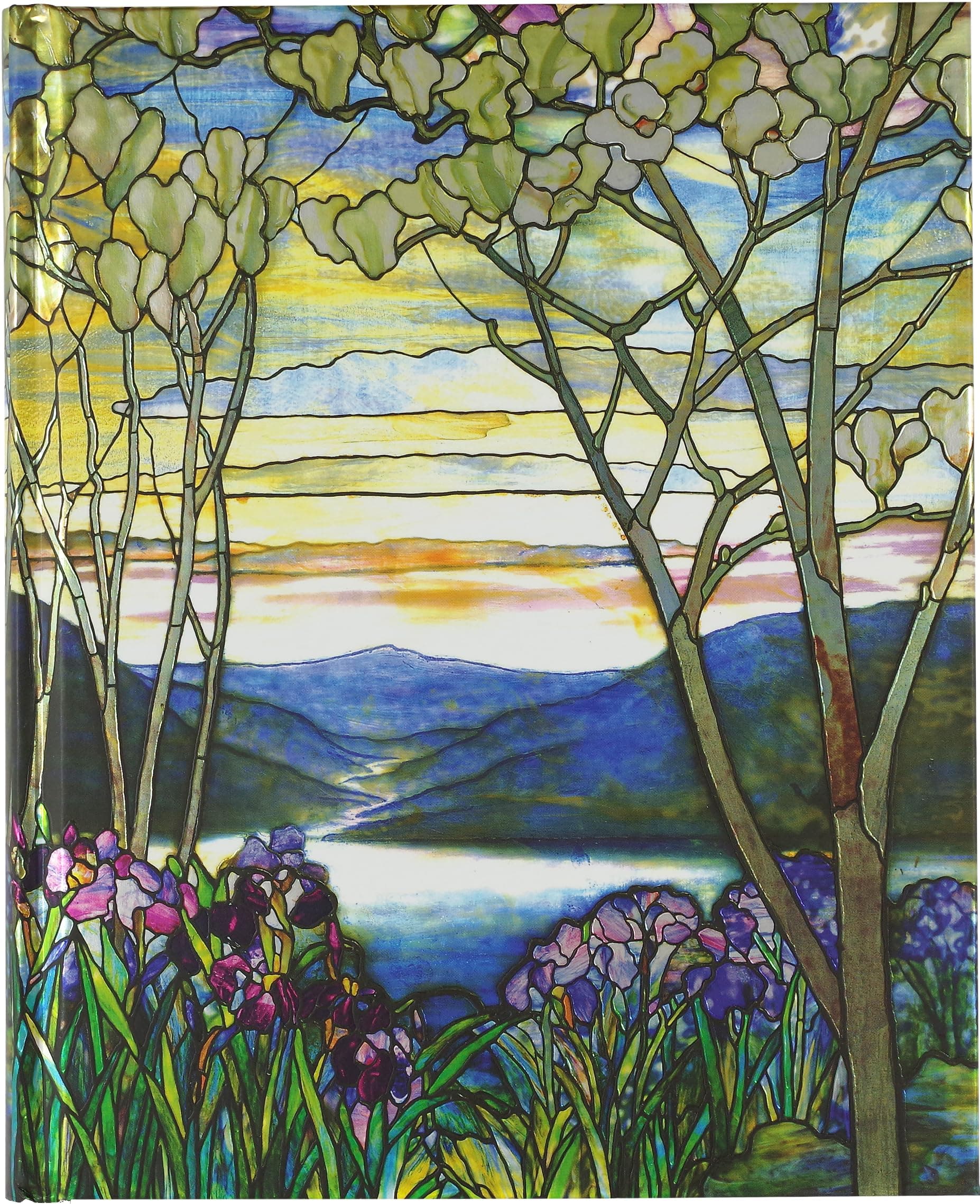 Tiffany Window Journal (Magnolias and Irises)