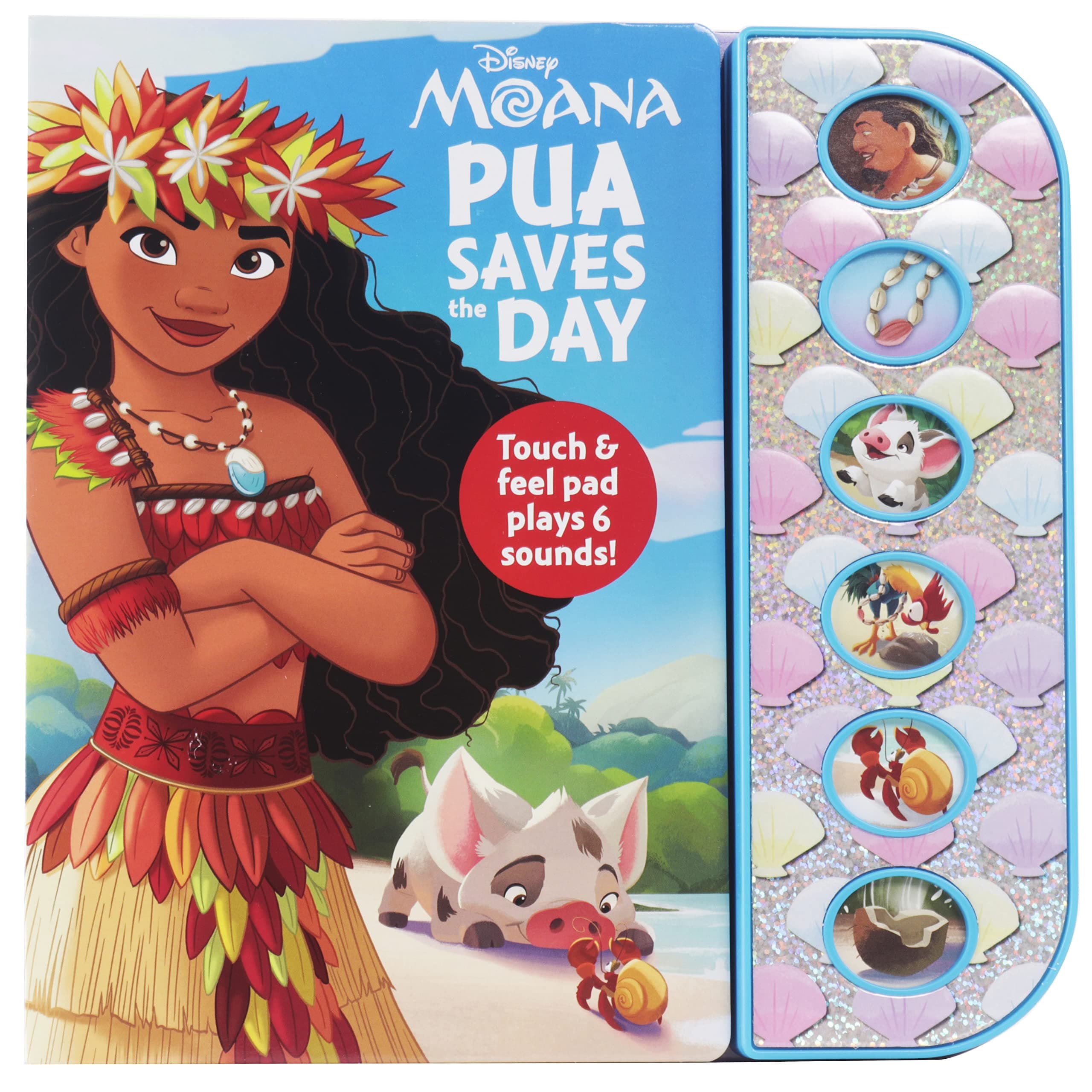 Disney Moana: Pua Saves the Day Sound Book Board book – Sound Book, 20 May 2022