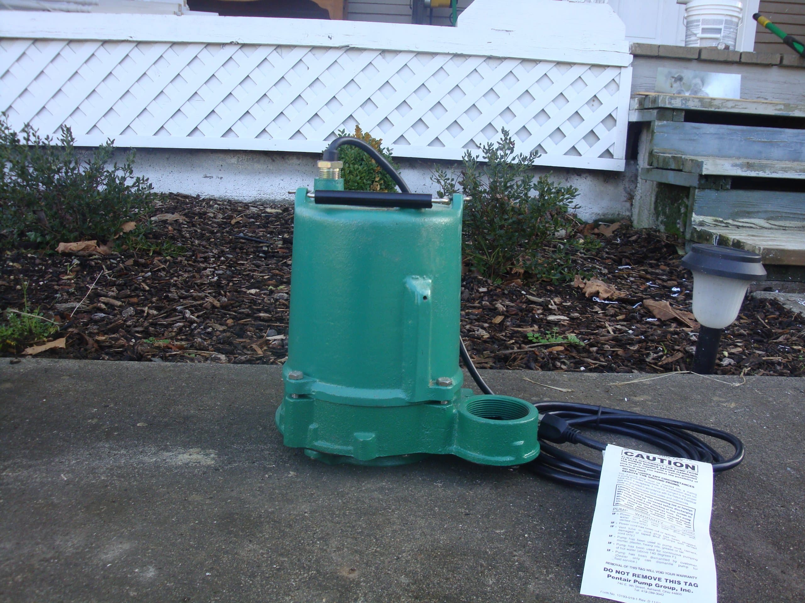 OSP50M1 Cast Iron Sump Pump, 10' Power Cord (Manual)