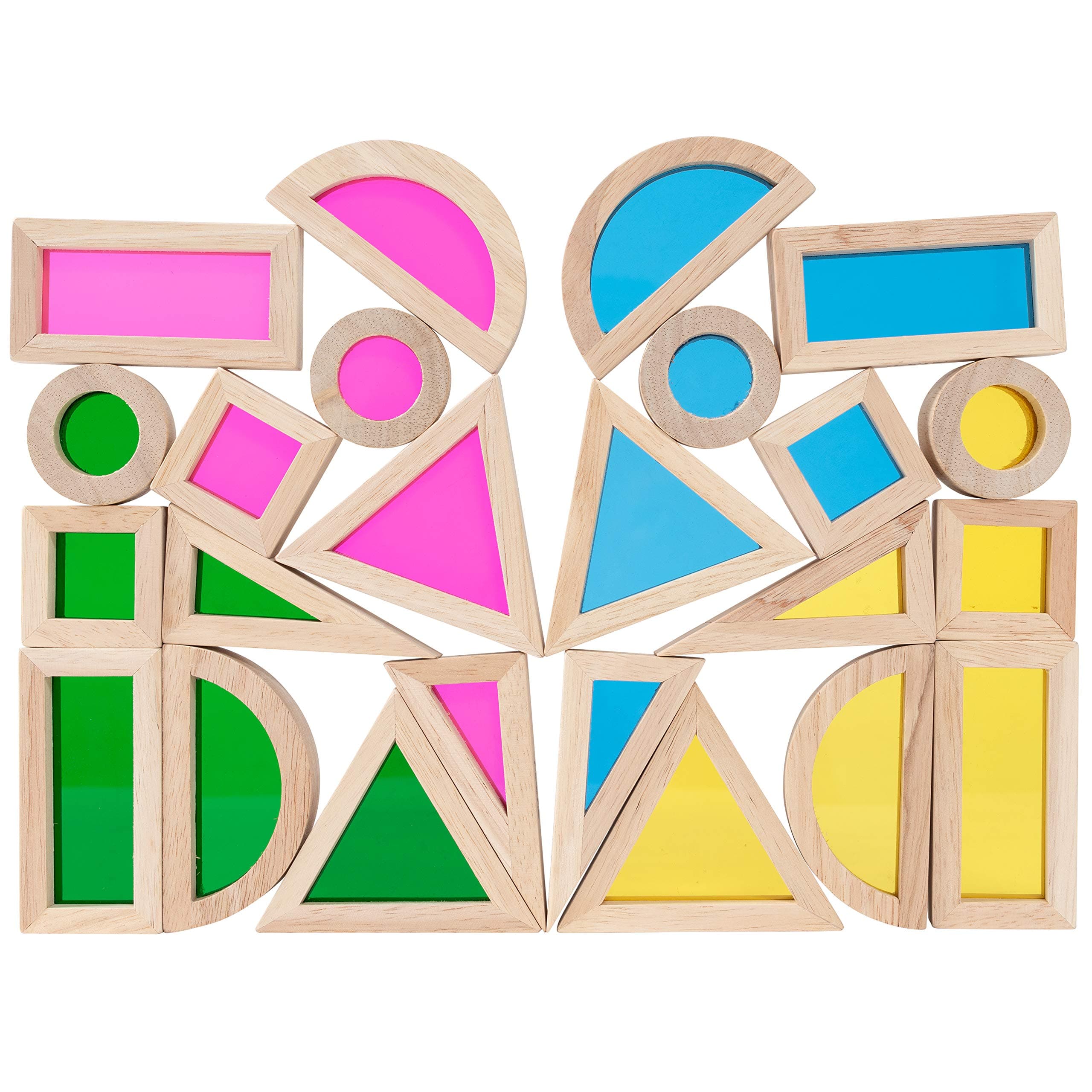 Rainbow Blocks - Set of 24