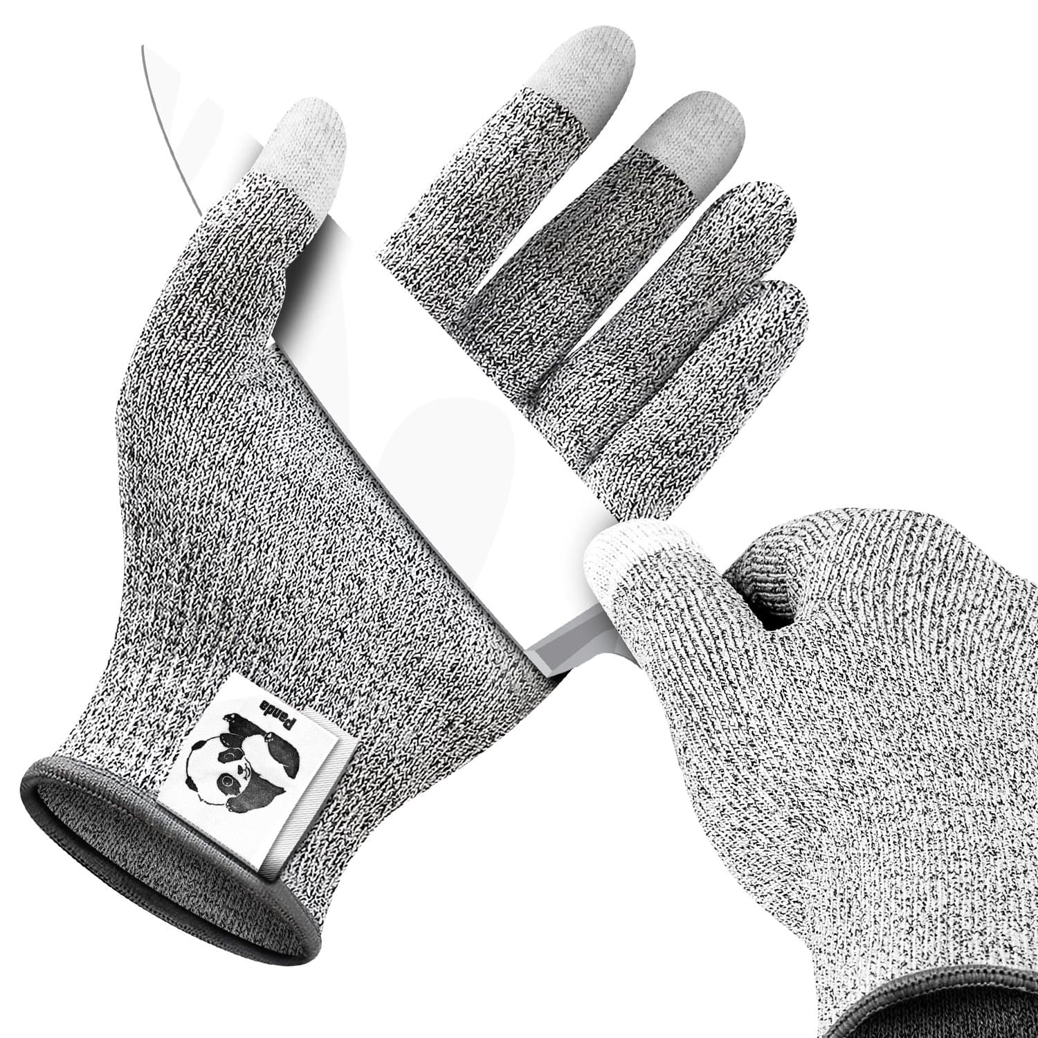 ESGLS Cut Resistant Gloves - High Performance Level 5 Protection, Food Grade. Safety Cuts Gloves for Oyster Shucking, Fish Fillet Processing, Mandolin Slicing, Meat Cutting and Wood Carving(Small）