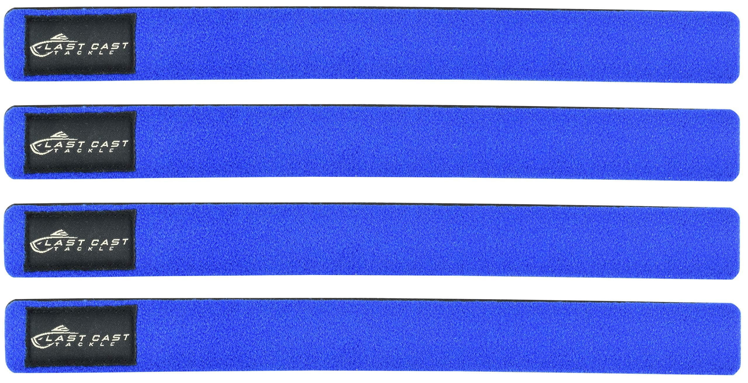 Foam Padded Stretch Fishing Rod Strap Wrap - 4 Pack #6100