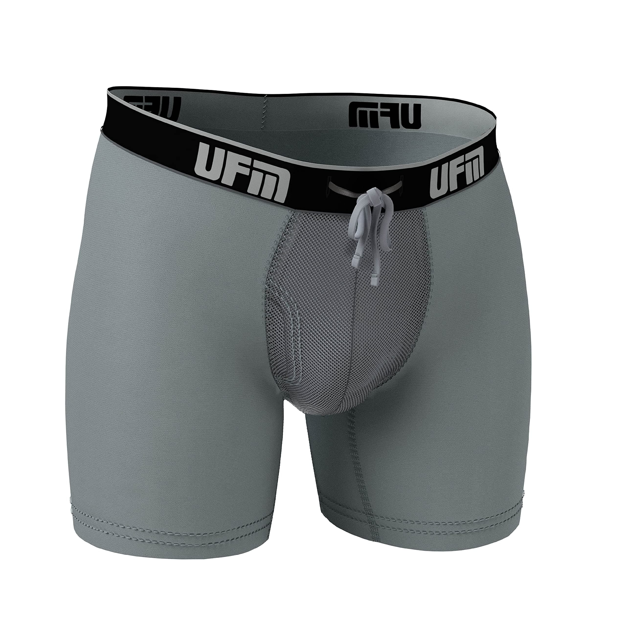 UFM Men’s Polyester Boxer Brief w/Patented Adjustable Support Pouch Regular