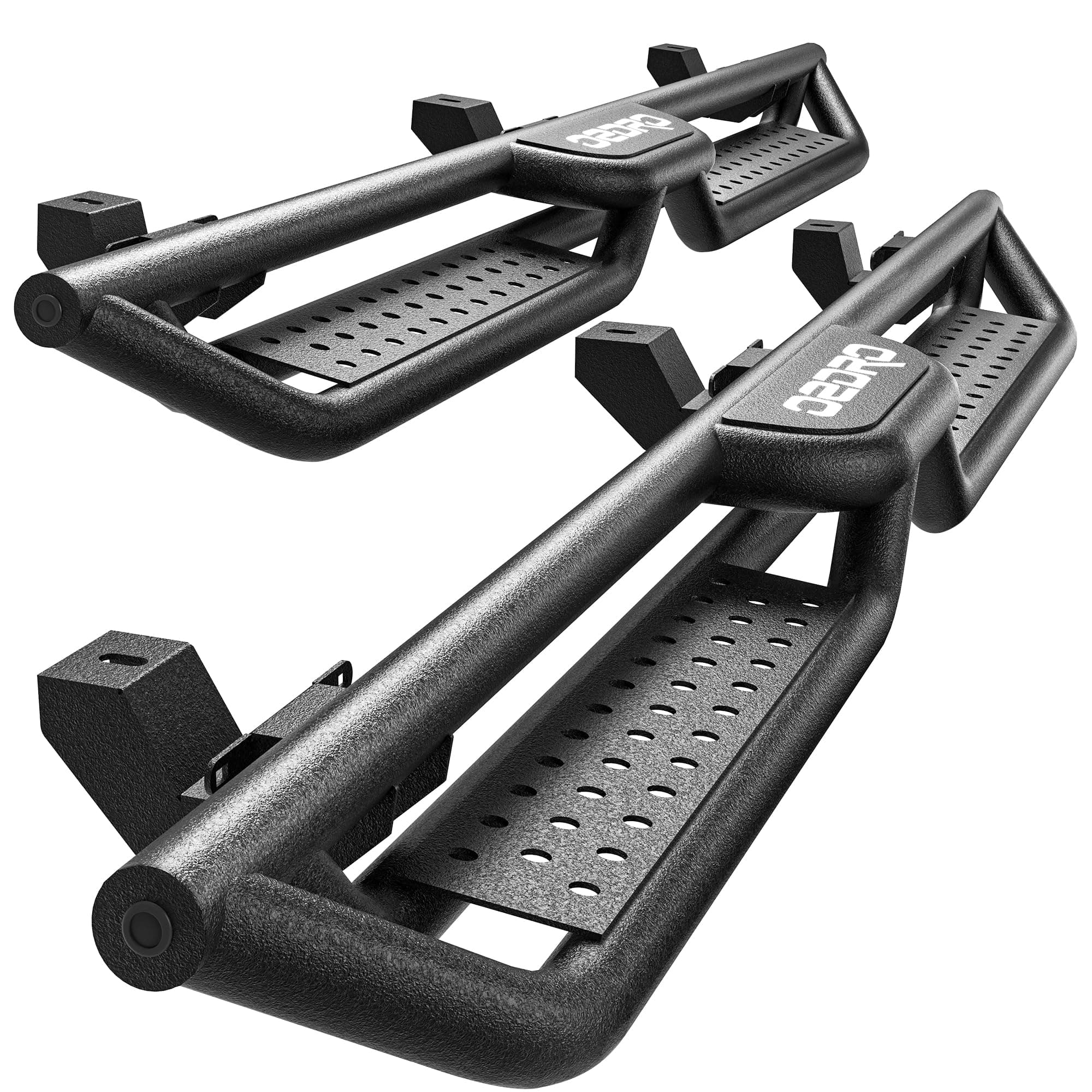 oEdRo Running Boards Compatible for 2018-2019 Jeep Wrangler JL 4 Door, Truck Side Steps |Nerf Bars | Step Bars, Upgraded Textured Black Unique Multi-Layer Slip-Proof (Only Fit JL 4 Doors)