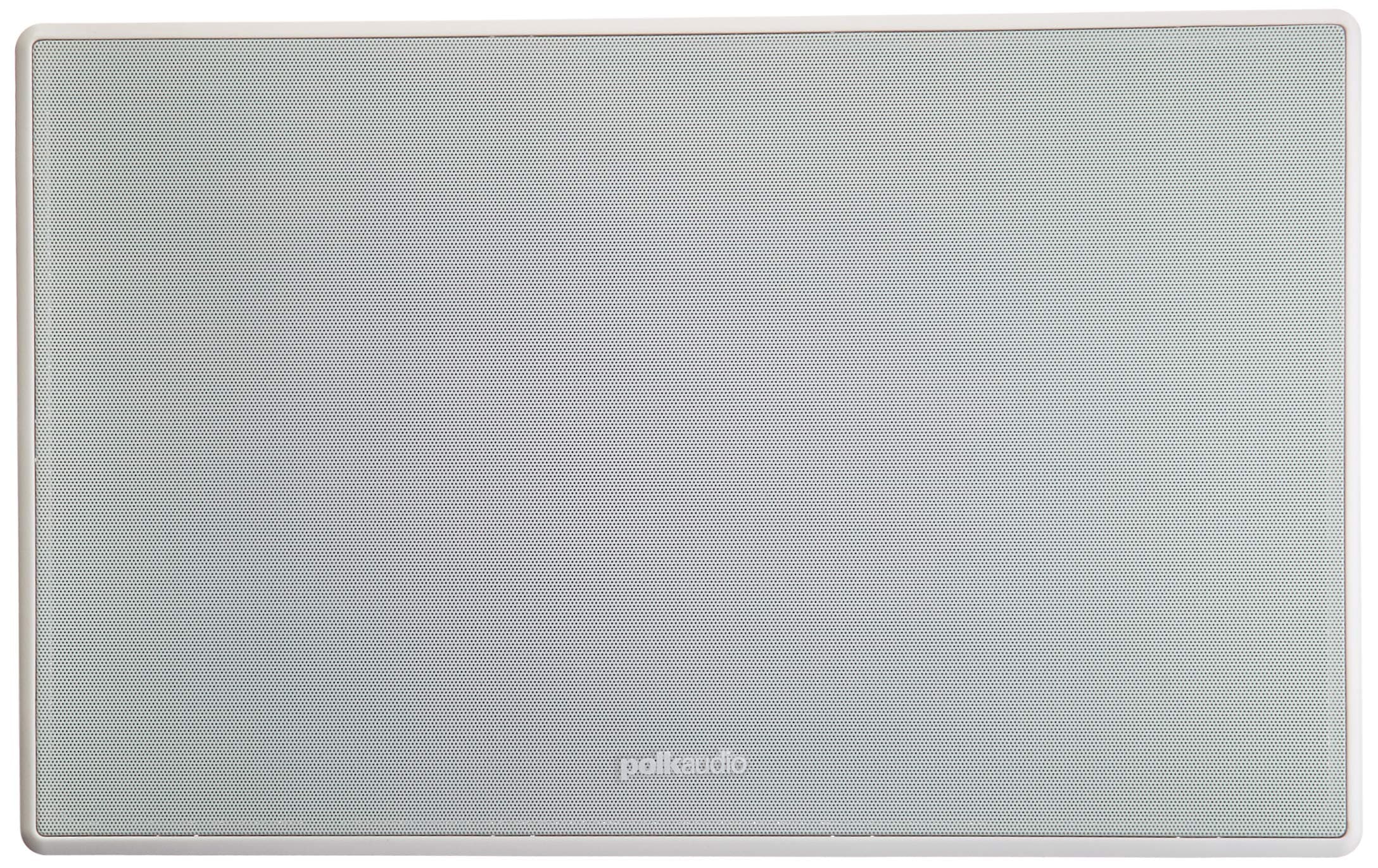 255c-RT In-Wall Center Channel Speaker (2) 5.25" Drivers - The Vanishing Series | Easily Fits into the Wall | Power Port | Paintable Grille Black, White