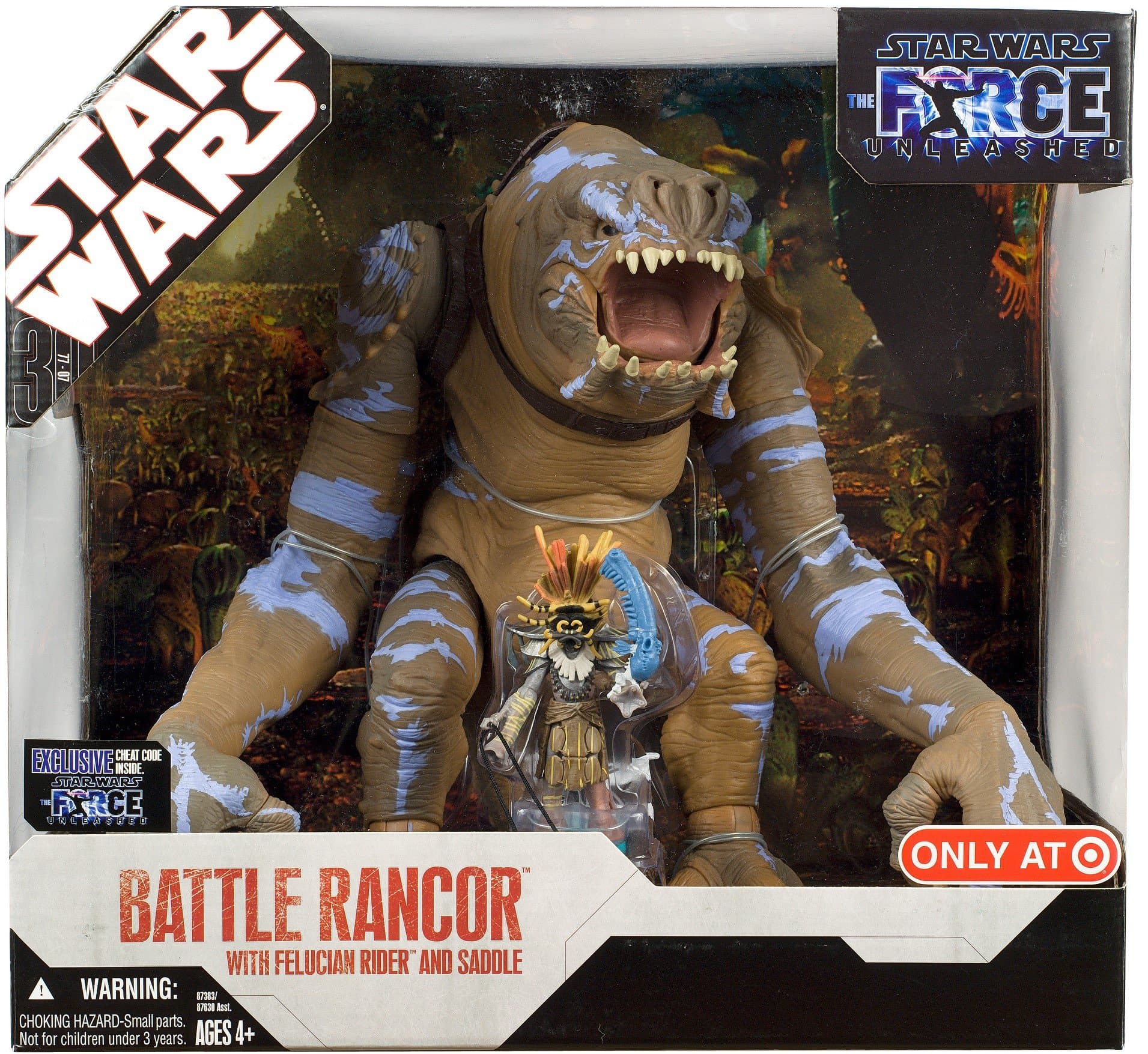 Star Wars FU JUNGLE RANCOR w/ Felucian Rider