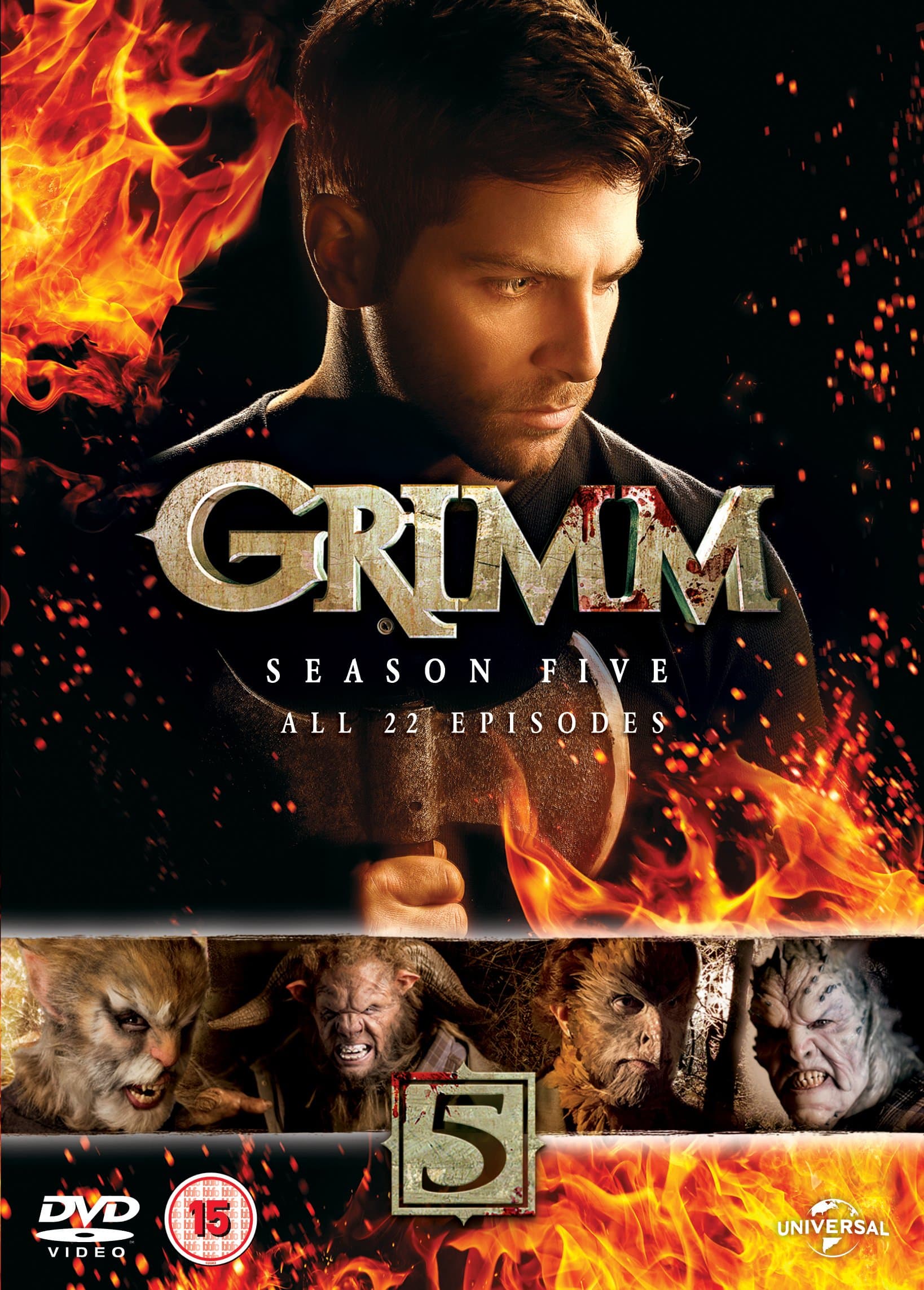 Grimm - Season 5 [DVD] [2015]