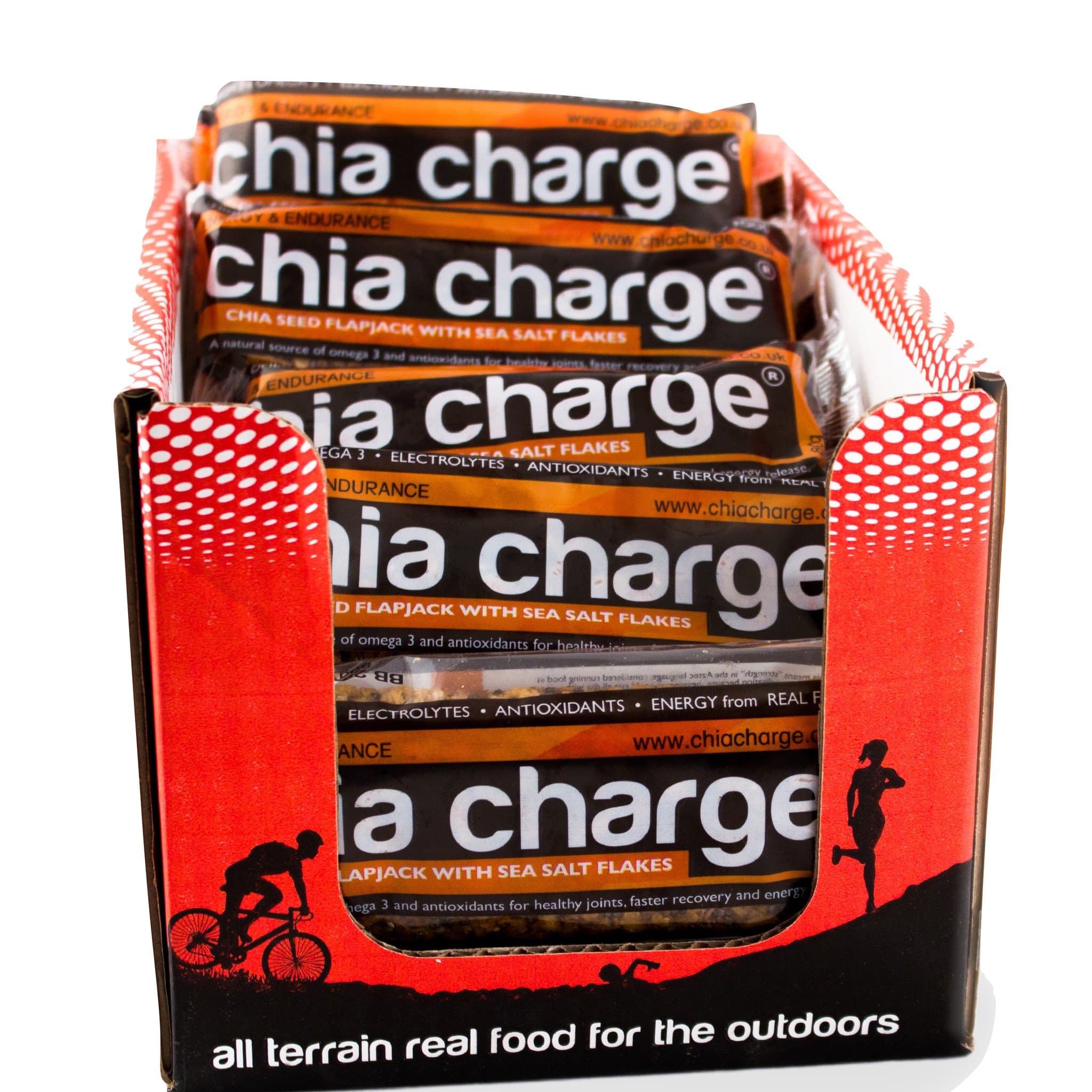 Chia Charge Flapjack Banana Flavour (box of 20)