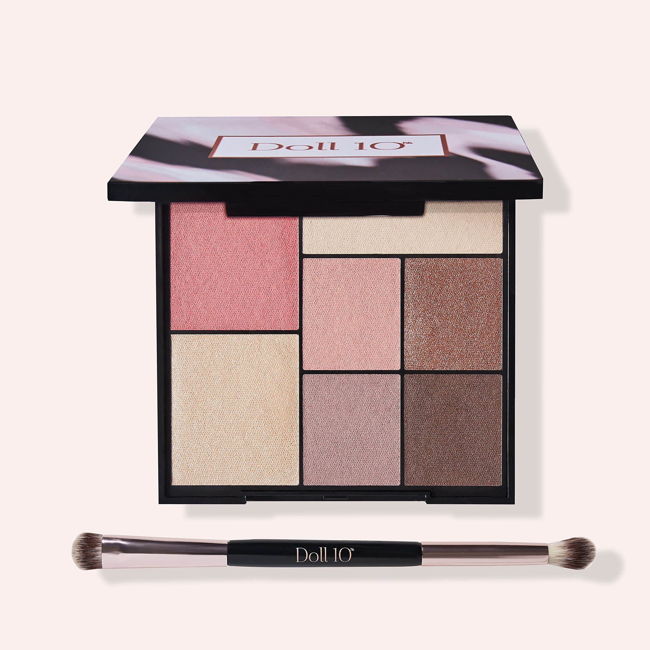 Doll 10 Face and Eye Palette with Brush