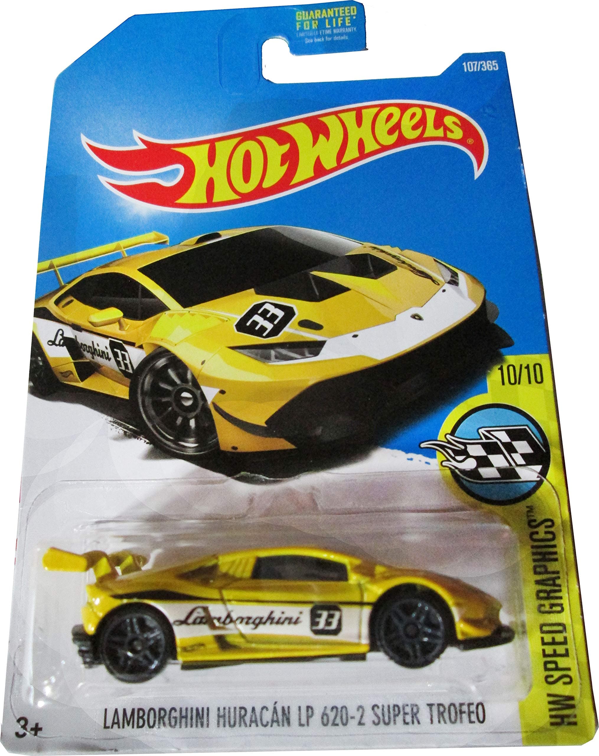 Hw Speed Graphics - Yellow Lamborghini Huracan Lp 620-2 Super Trofeo 107/365