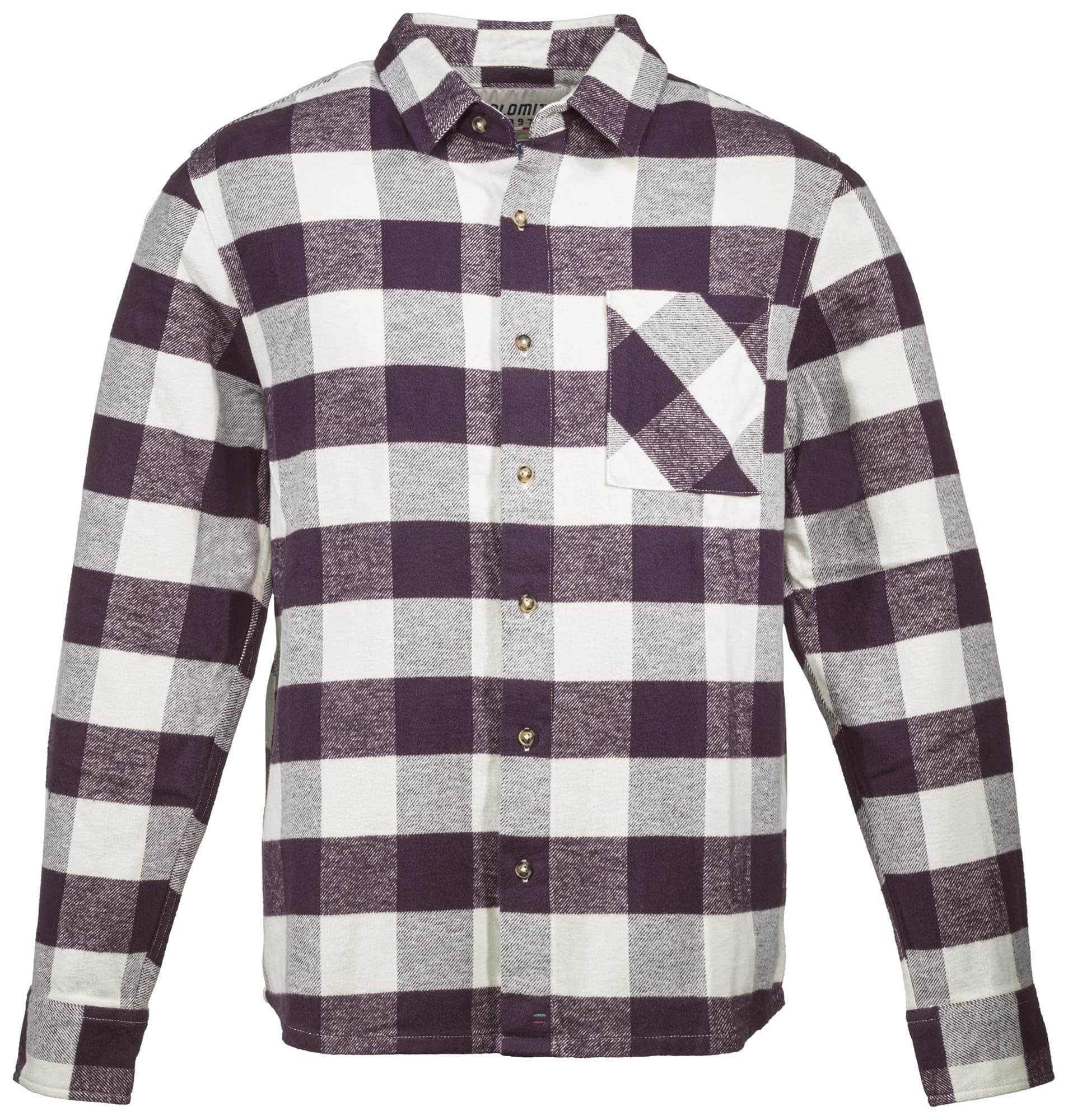 Dolomite Men's Camisa Ms Flanell Check Formal Shirt