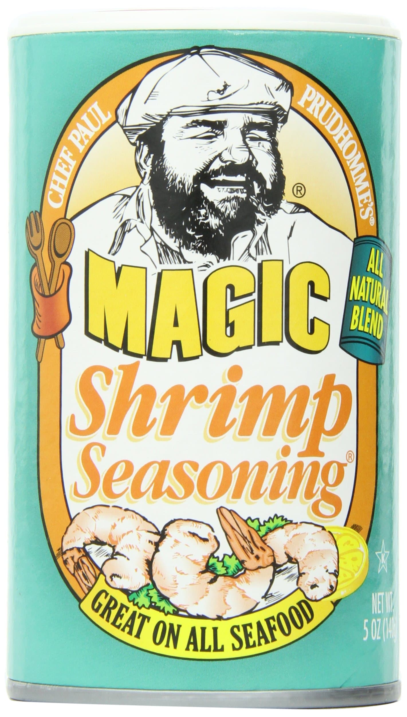 Magic Seasoning Blends Shrimp Magic, 5.0-Ounce Containers (Pack of 6)