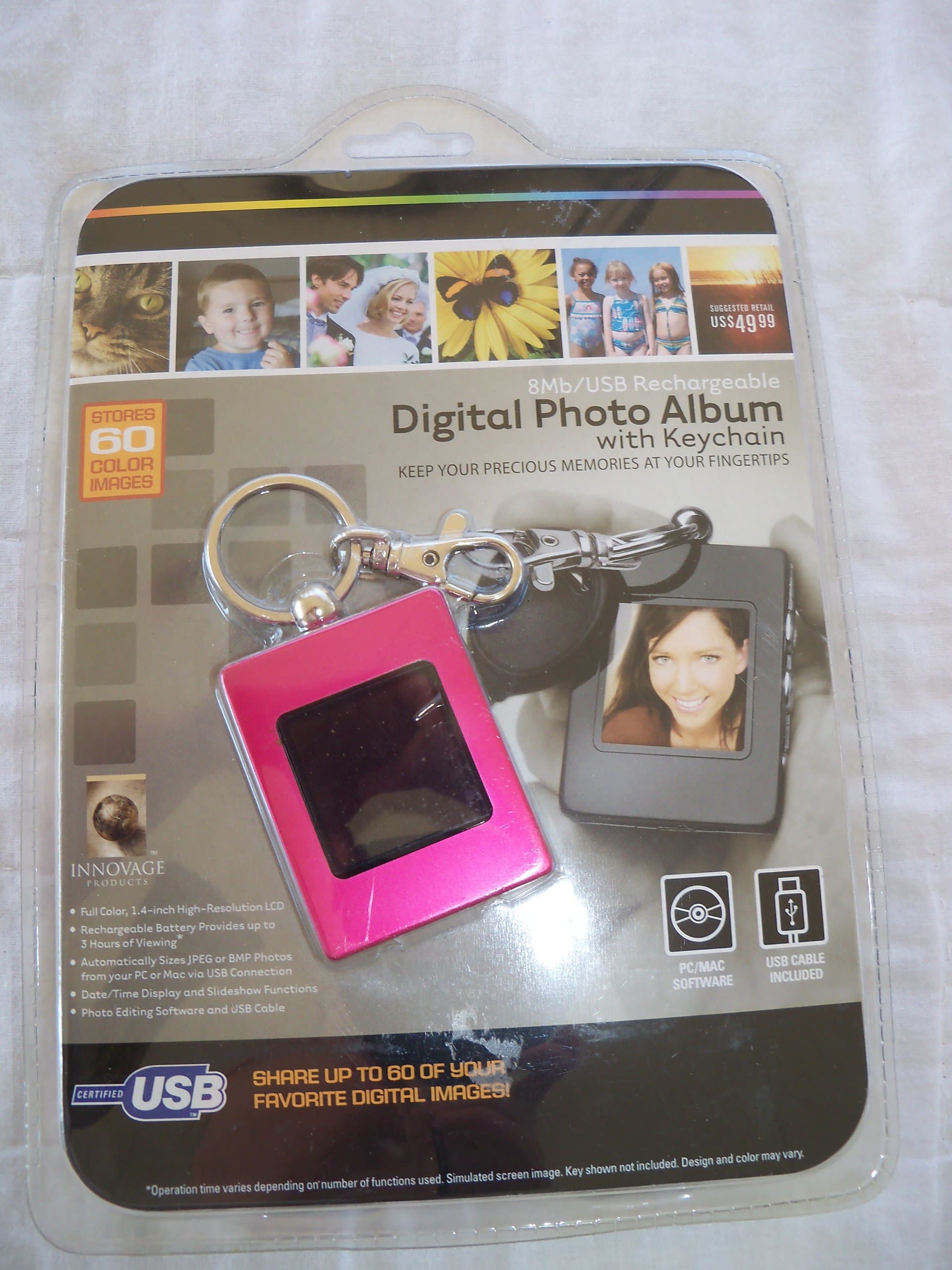 digital photo album WITH KEYCHAIN