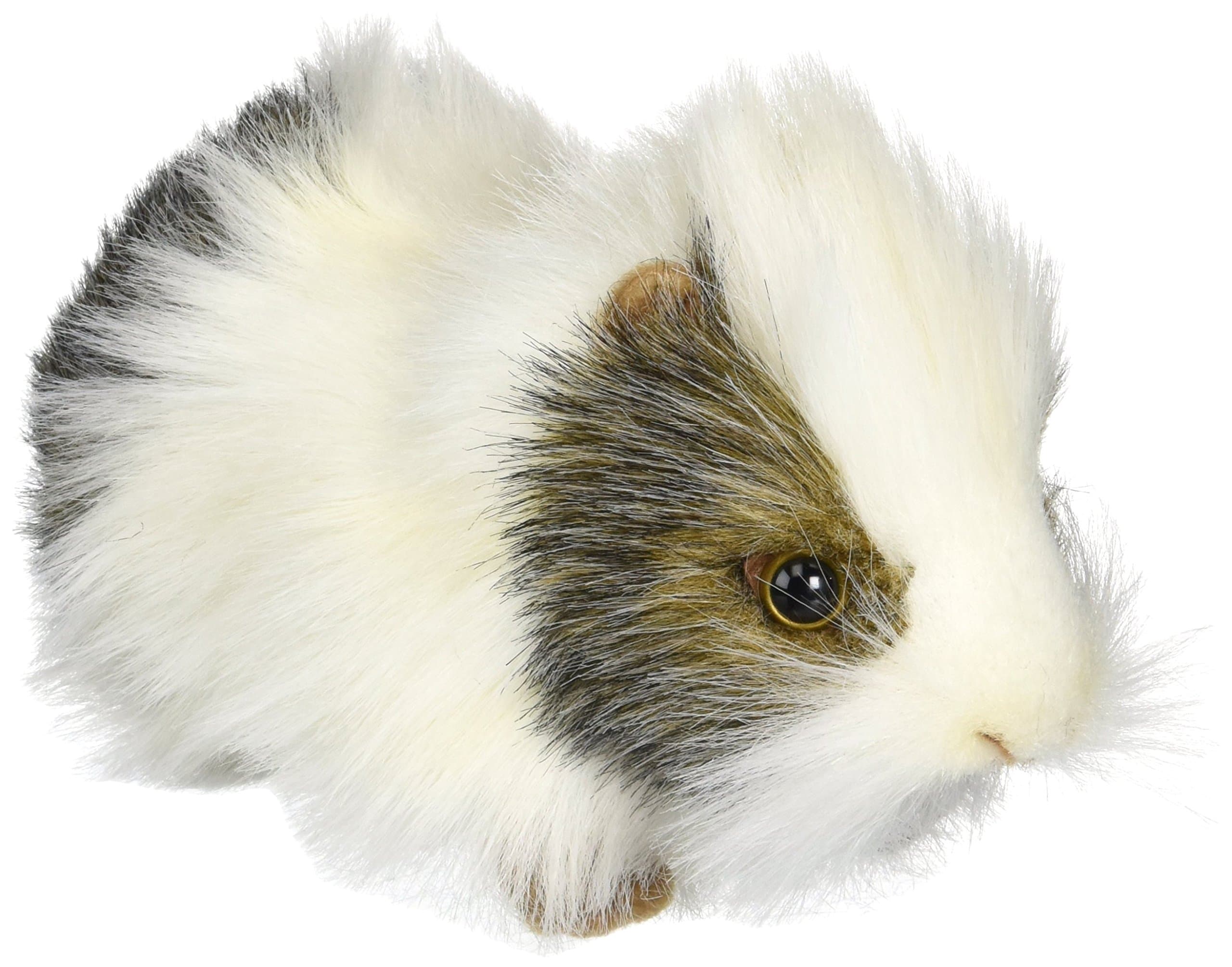 Grey & White Guinea Pig Plush Soft Toy Cavey by Hansa. 20cm. 4392