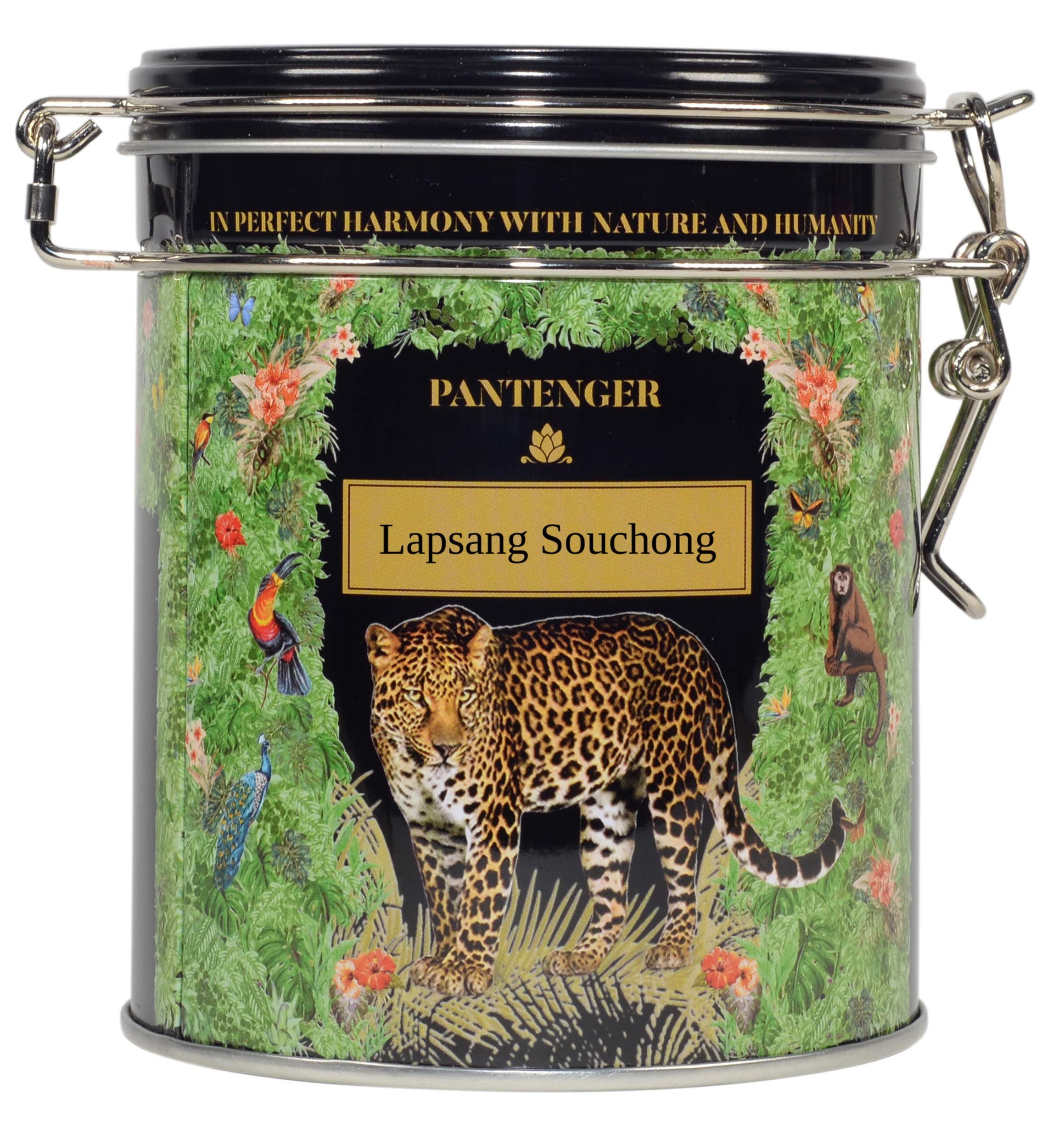 Pantenger Lapsang Souchong Loose Leaf Tea. 3 Ounces - 40 Servings. Smoked Black Tea Loose Leaf.