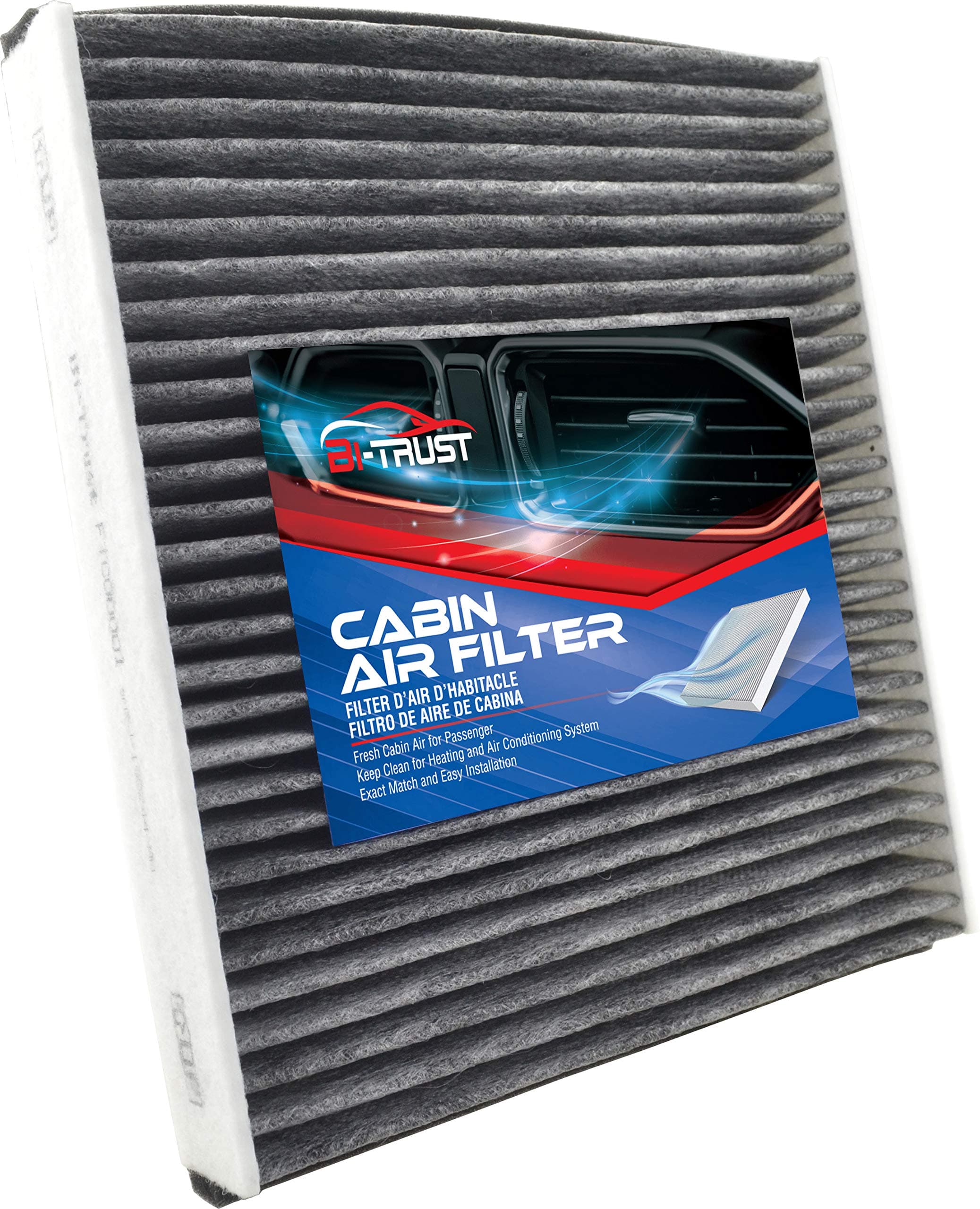 Cabin Air Filter,Replacement for Volvo C30 2007-2013 L5 2.5L Peugeot Partner Grand Raid 2006-2010 L4 1.6L