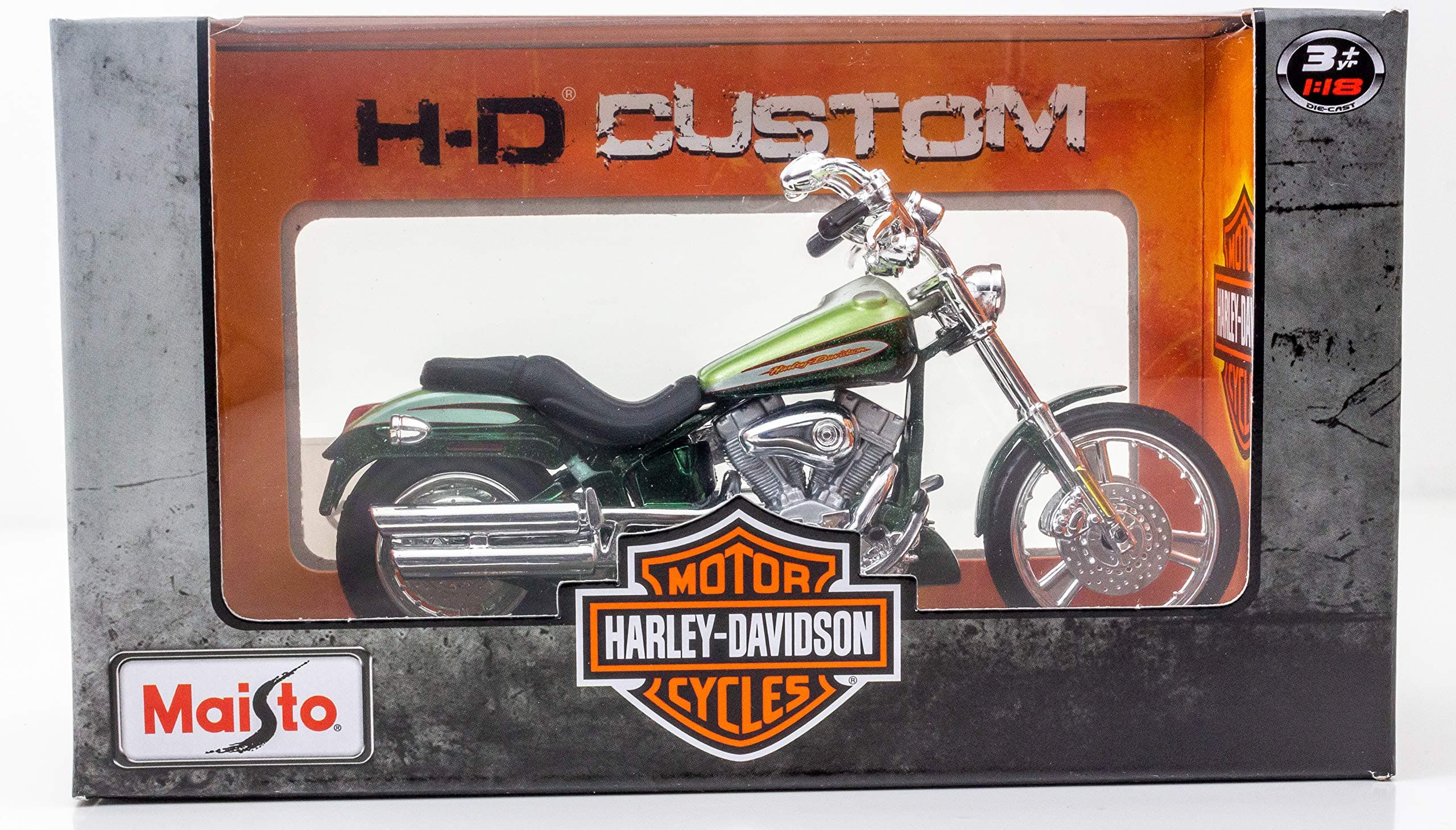 Maisto Harley-Davidson 2016 Breakout 1:18 Scale Model Motorcycle in Black