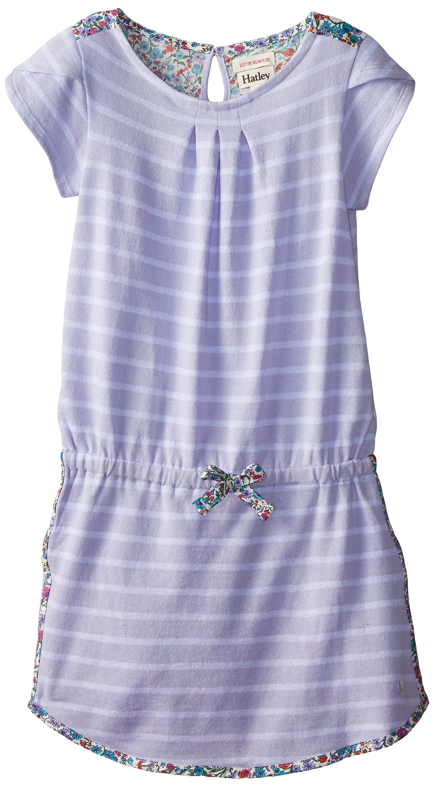 Hatley Girls' Petal Sleeve Dress Flowers