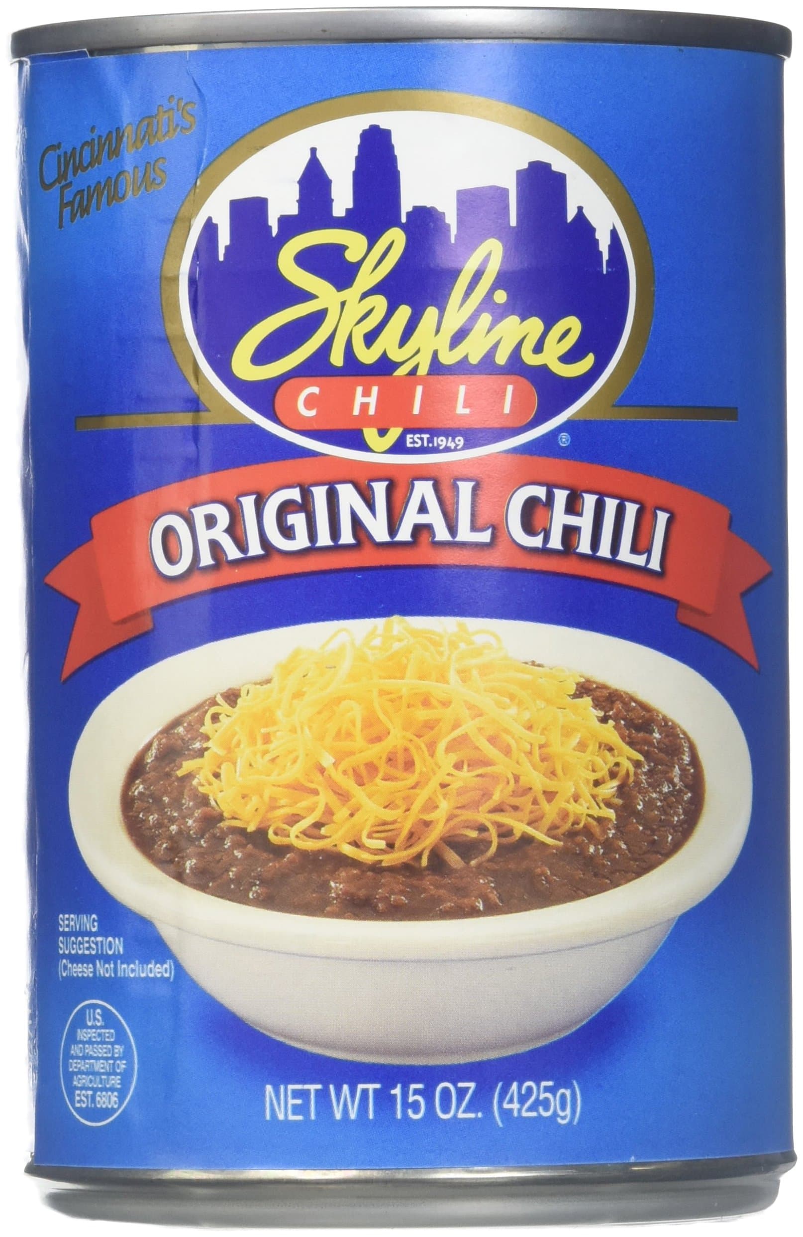 Skyline Chili 8 Pack Original 15oz Cans