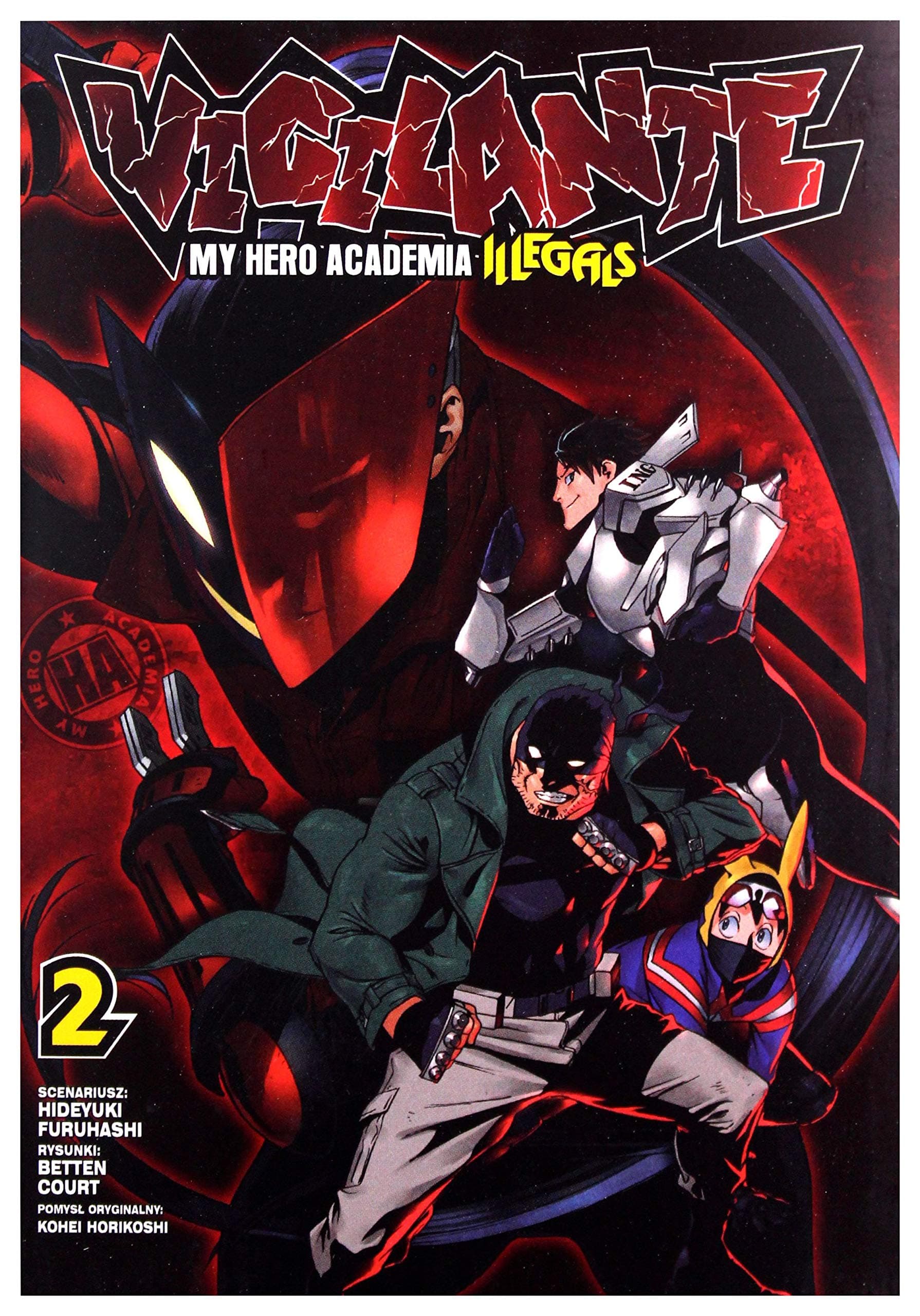 Vigilante. My Hero Academia (Tom 2) - Hideyuki Furuhashi [KOMIKS]