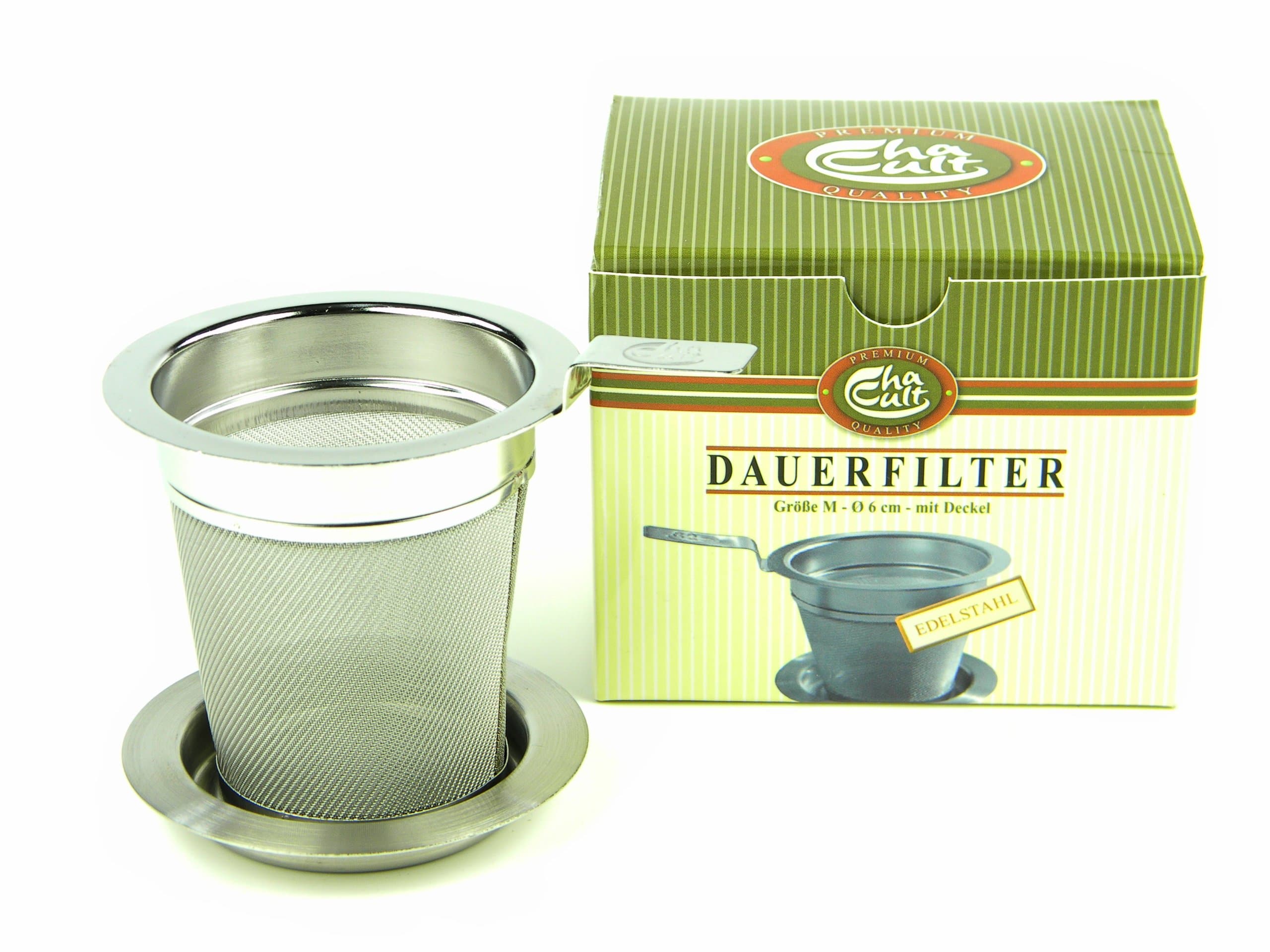 Cha Cult Stainless Steel Coffee Reusable Filter Size M 6cm