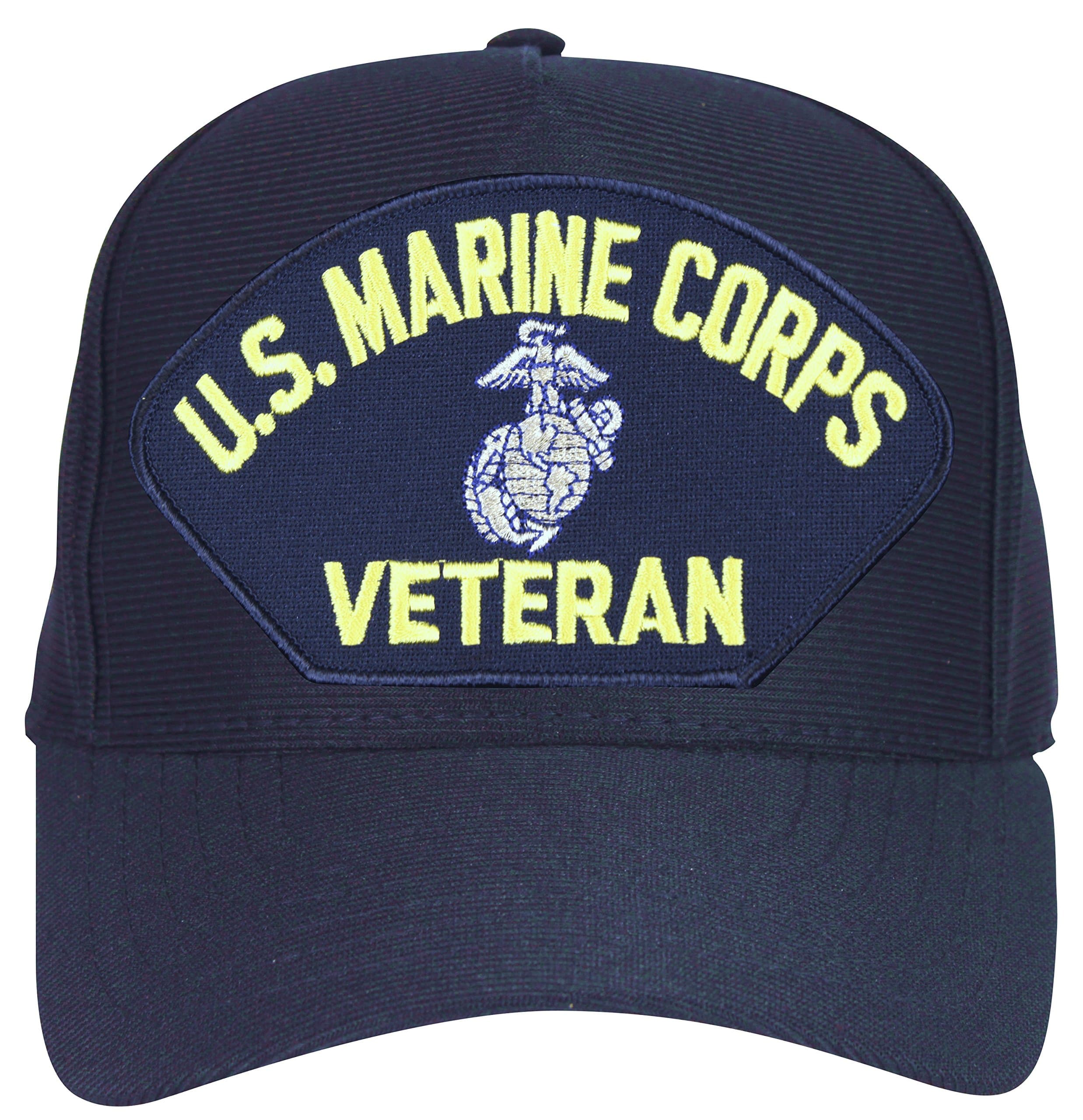 U.S. Marine Corps Veteran with Globe and Anchor Ball Cap