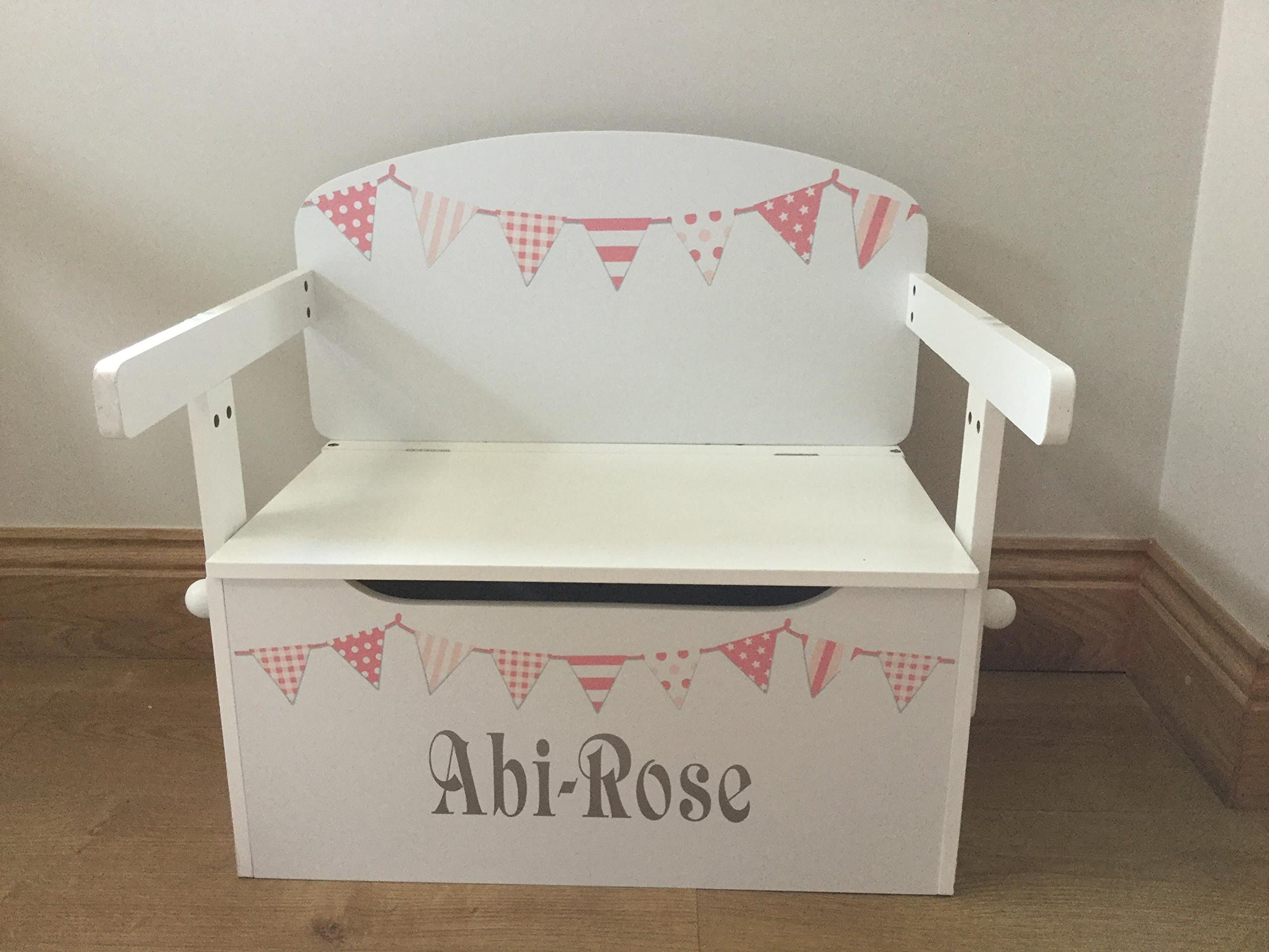 Sort the Kids Girls Toy Box Personalised -