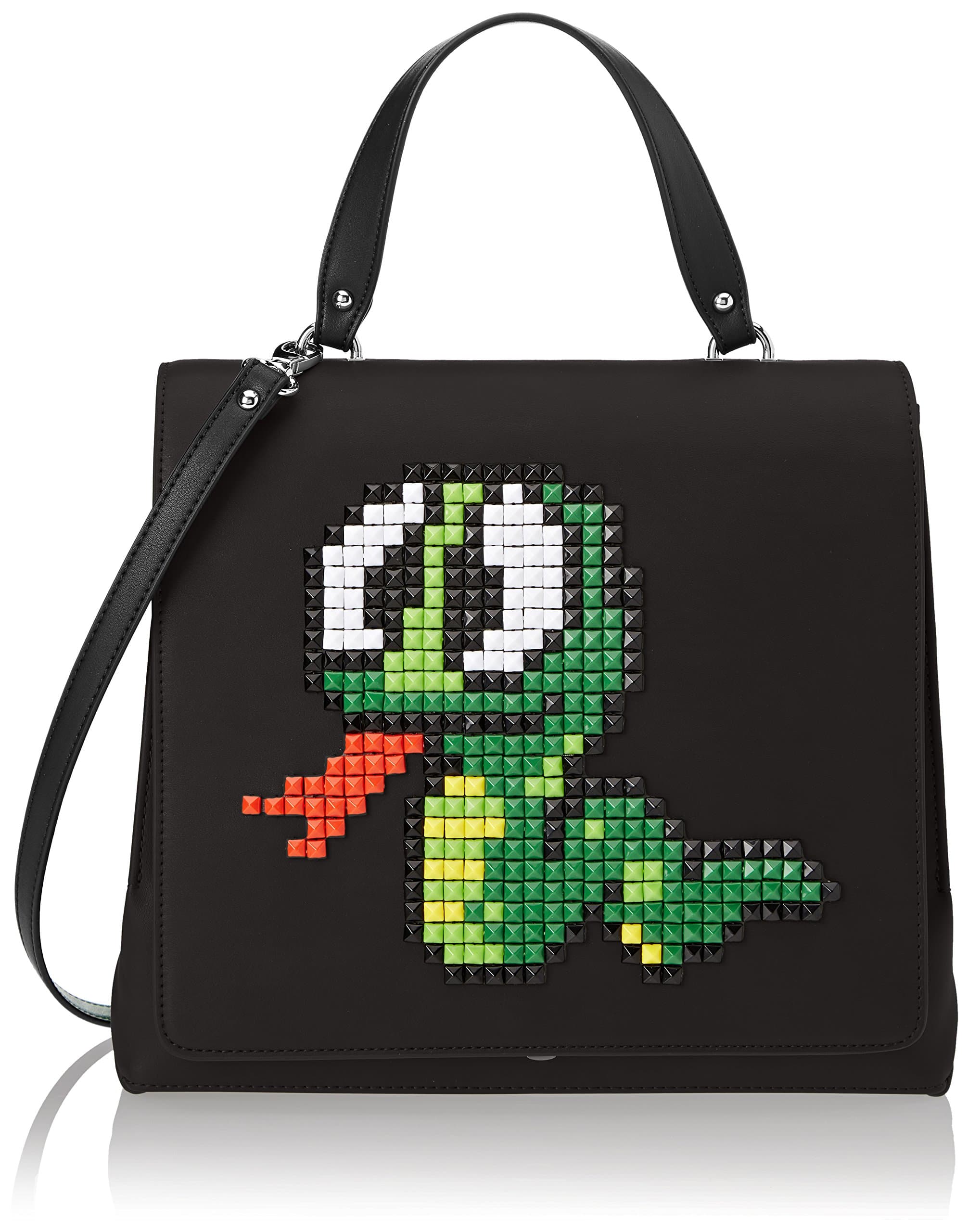 Tua by Braccialini B11633, Women’s Top-Handle Bag, Nero, 14x26x30.5 cm (W x H L)