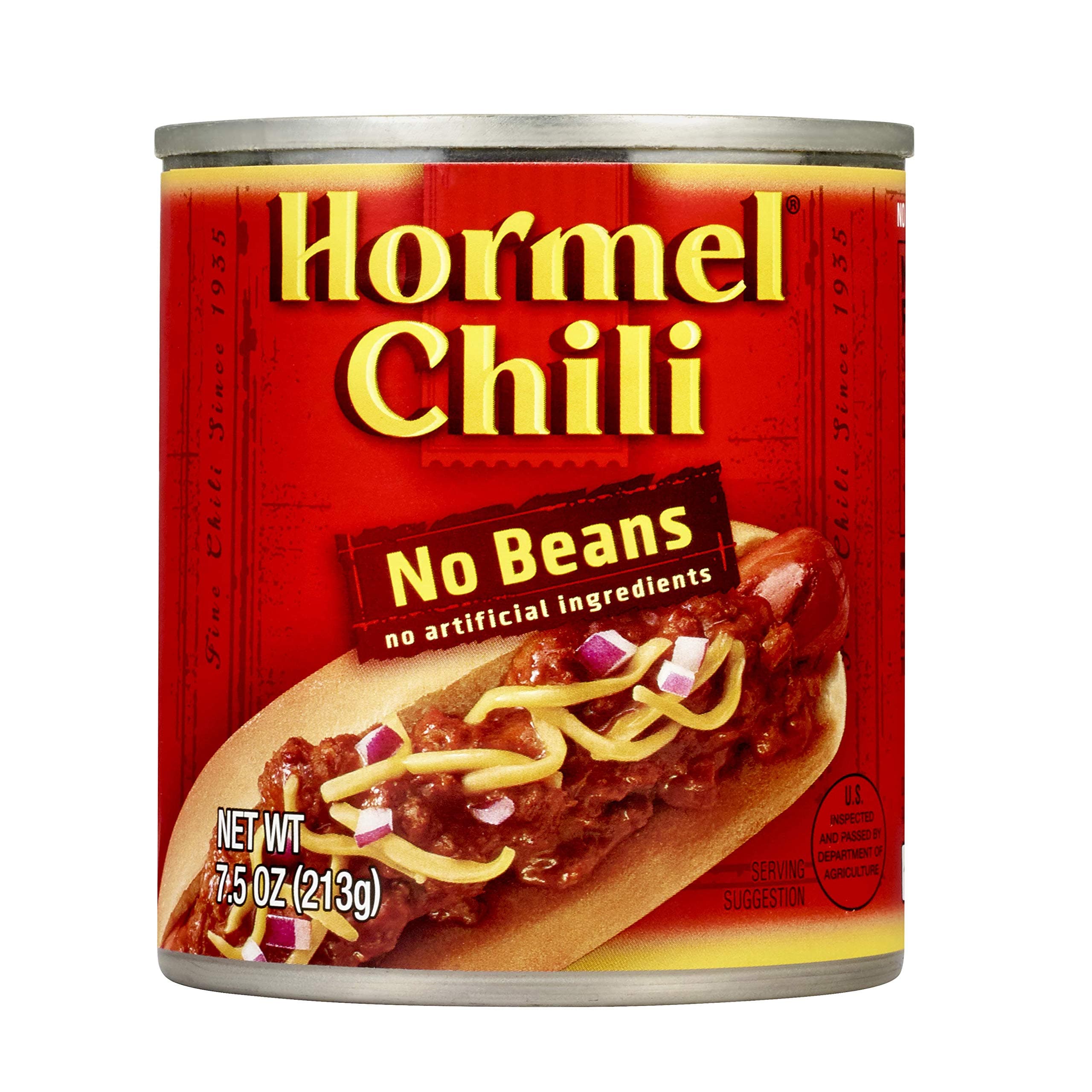 Hormel Chili No Beans, 7.5 Ounce (Pack of 12)