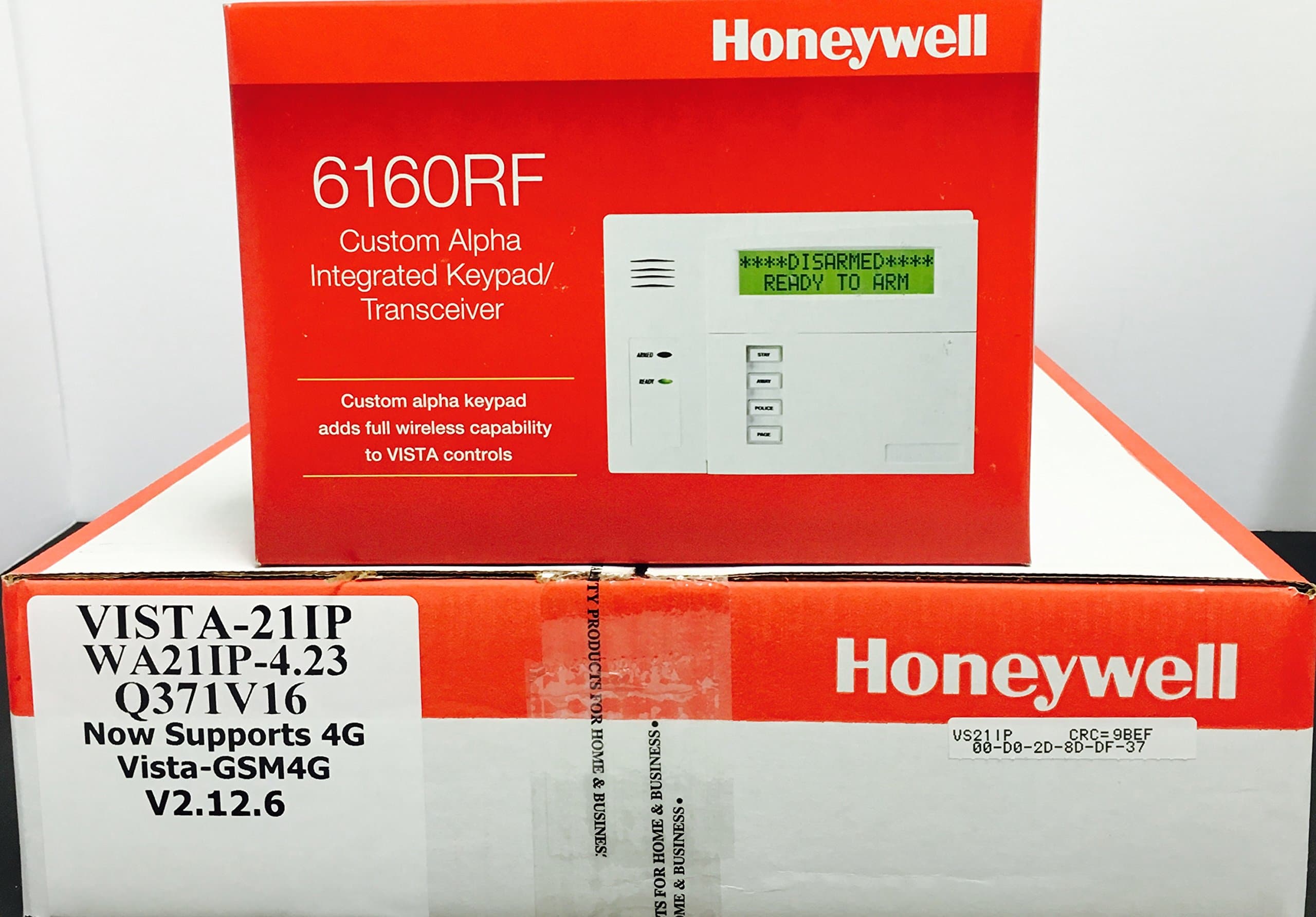 Honeywell Vista 21IP, 6160RF Keypad Kit Package