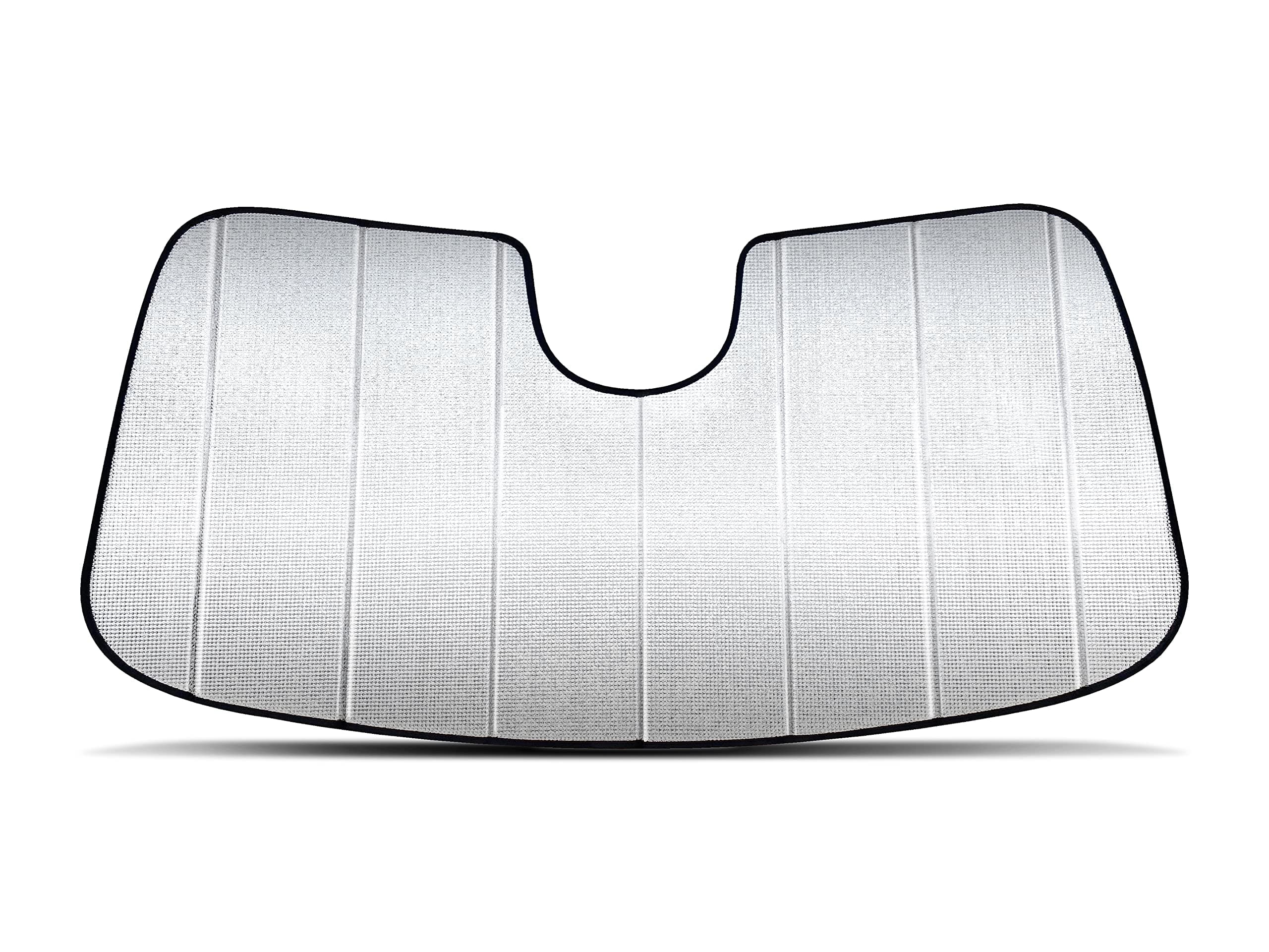 Custom Fit Windshield Foldable Sunshade for 2020 2021 2022 2023 2024 2025 Porsche Taycan Sedan, Compact Sun Shade Block UV Rays Visor Protector Folding Dual-Purpose (Made in USA)