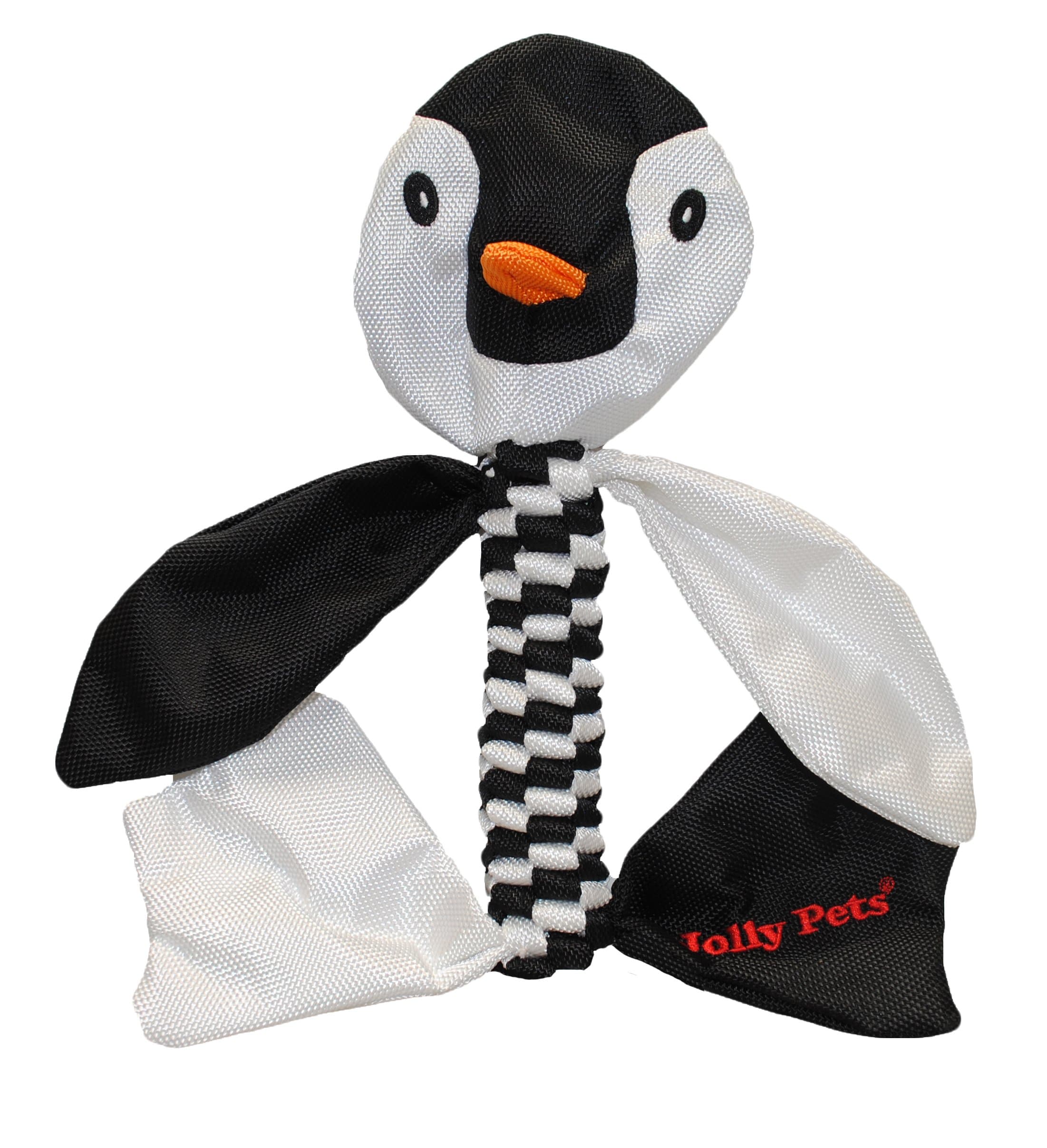 Jolly PetsFlathead Tug/Squeak Dog Toy, Penguin, Large, Model Number: FHP9