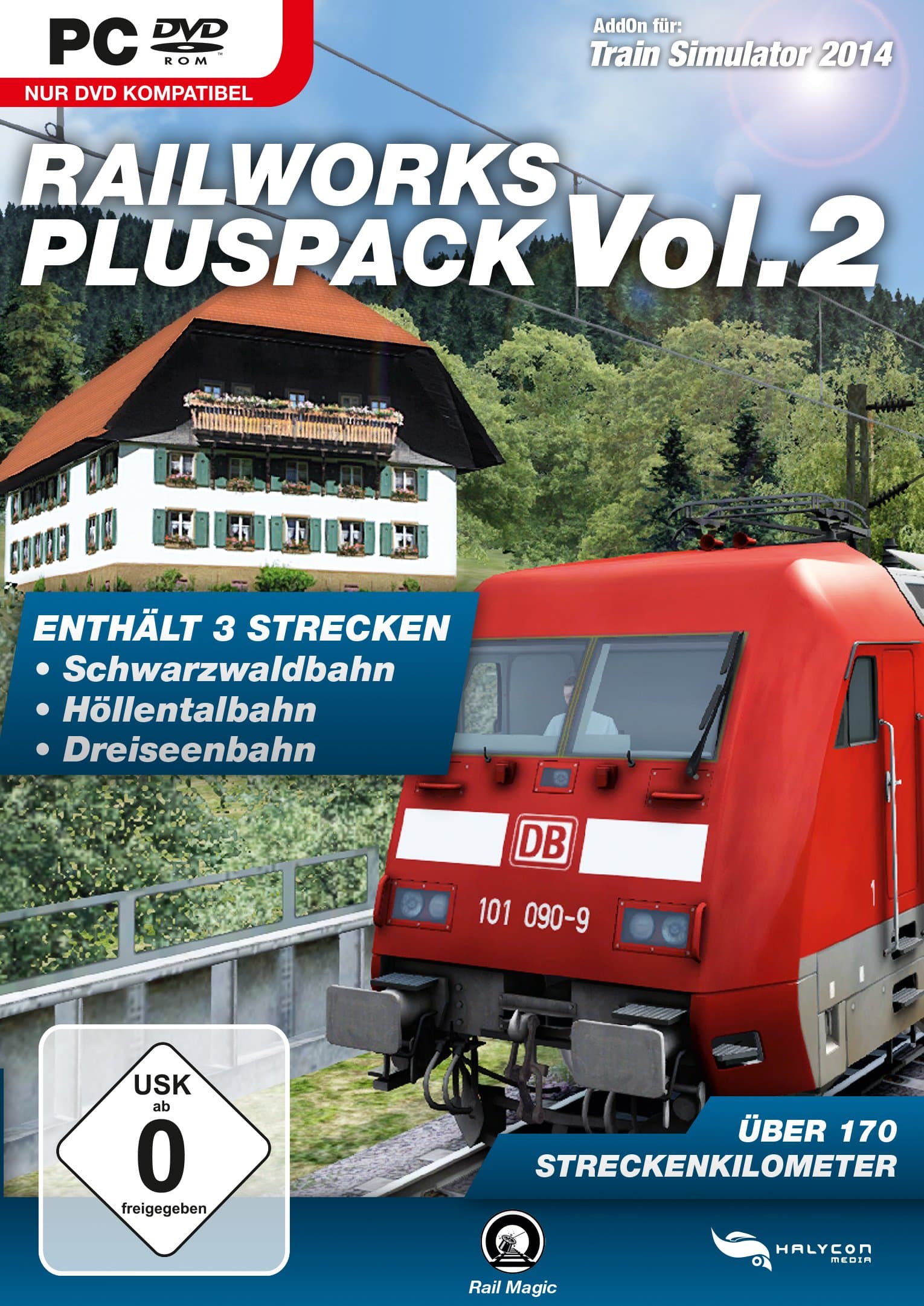 Train Simulator 2014 - Railworks Pluspack Vol.2 [German Version]