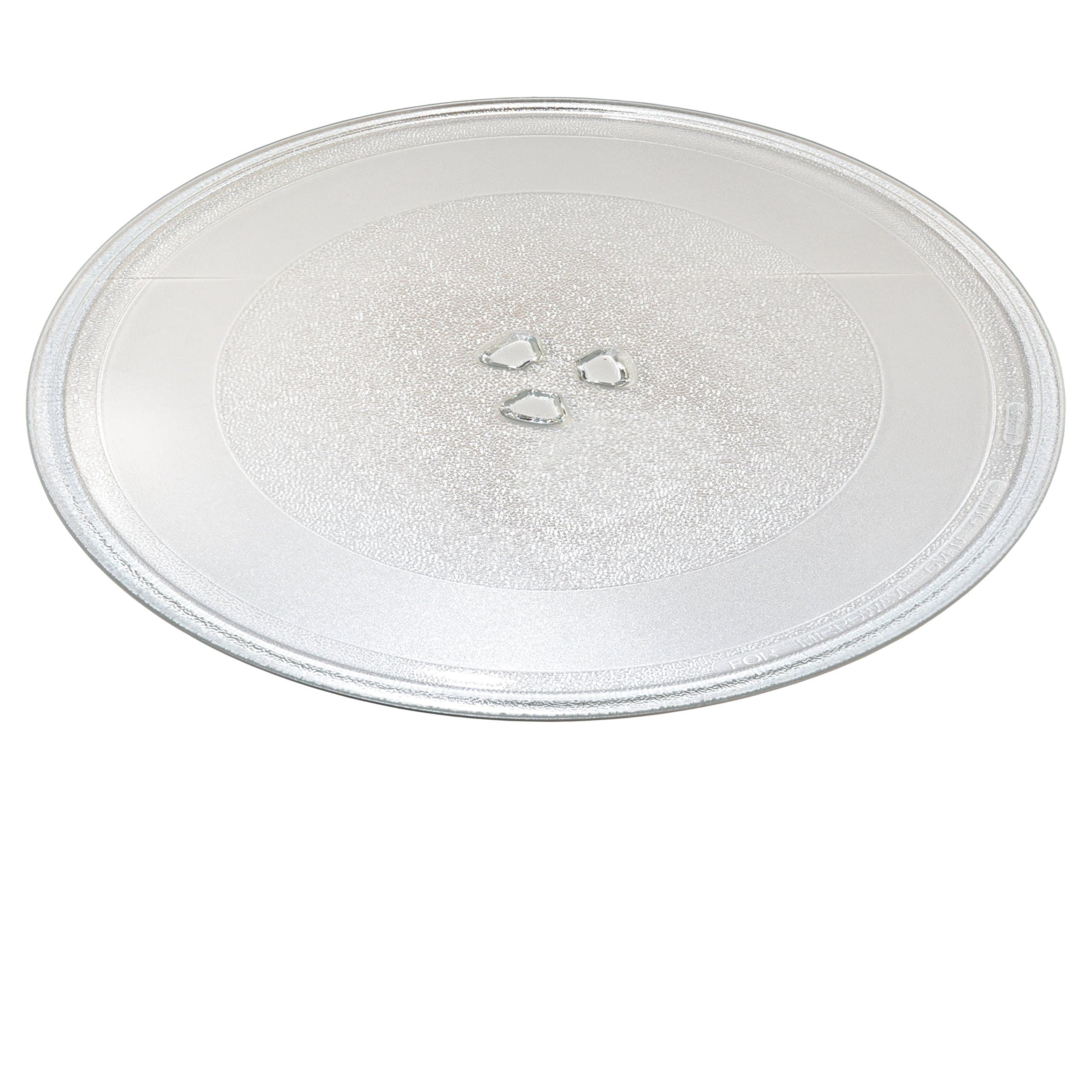 HQRP 12-3/4 inch Glass Turntable Tray Compatible with Whirlpool 4358641 8172138 GH7155XHS0 MH6130XEQ1 MH6150XHQ0 MH7130XEB1 MH7135XEB0 MHE13XHB0 MT5111XDQ0 Microwave Oven Cooking Plate