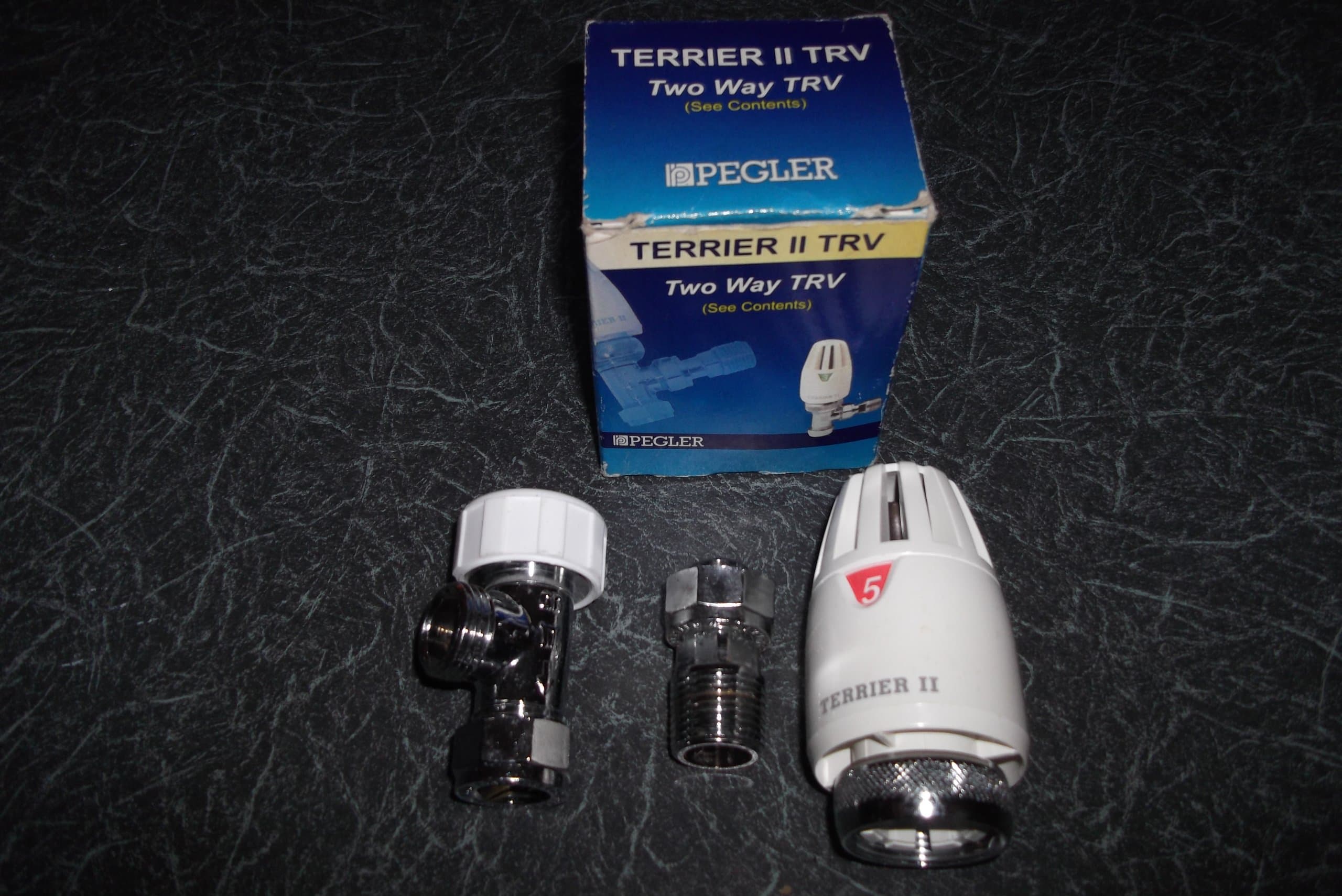 Pegler Terrier Two Way TRV Radiator Valve 15mmX1/2