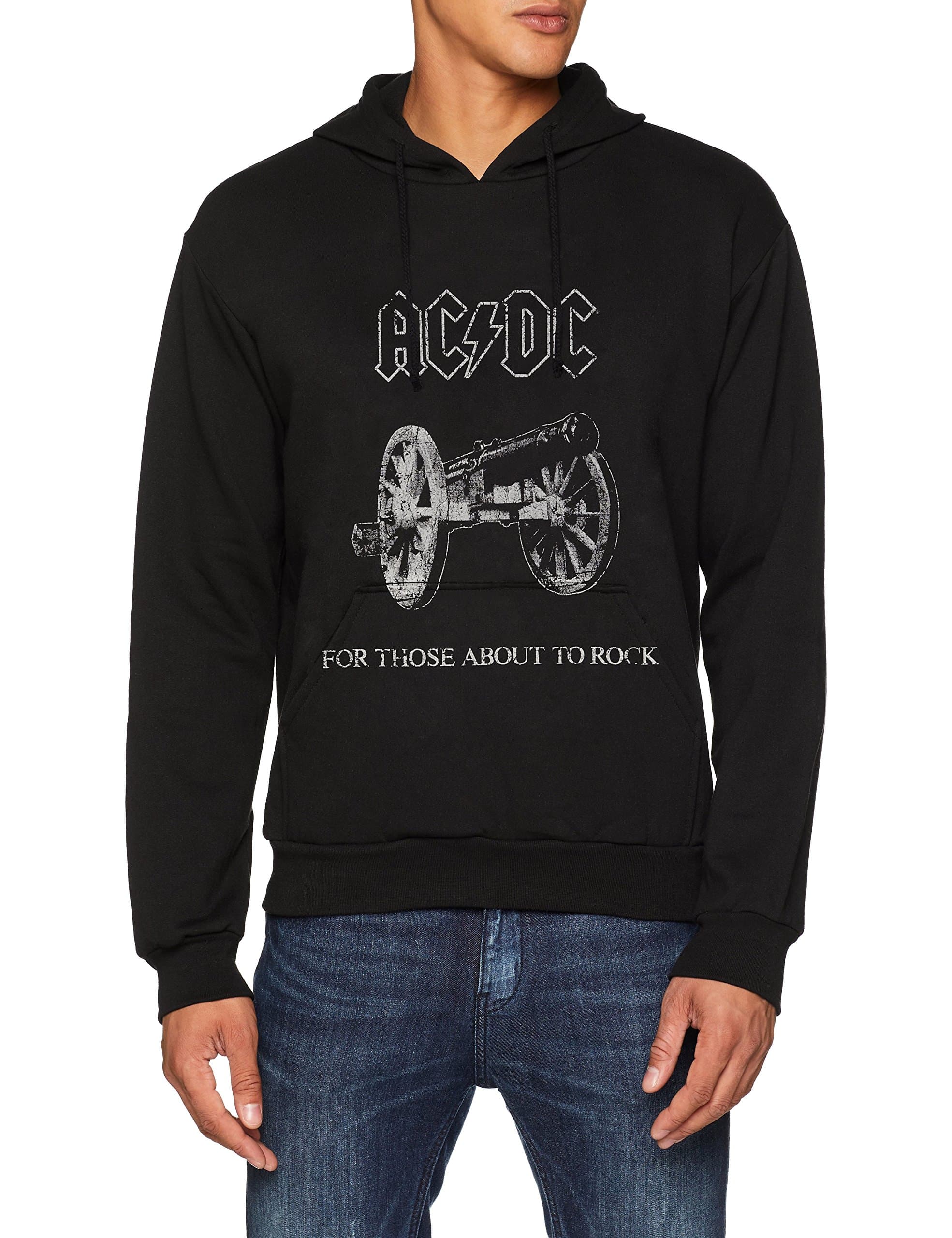 AC/DCHooded Sweatshirt OFFICIAL For Those About To Rock