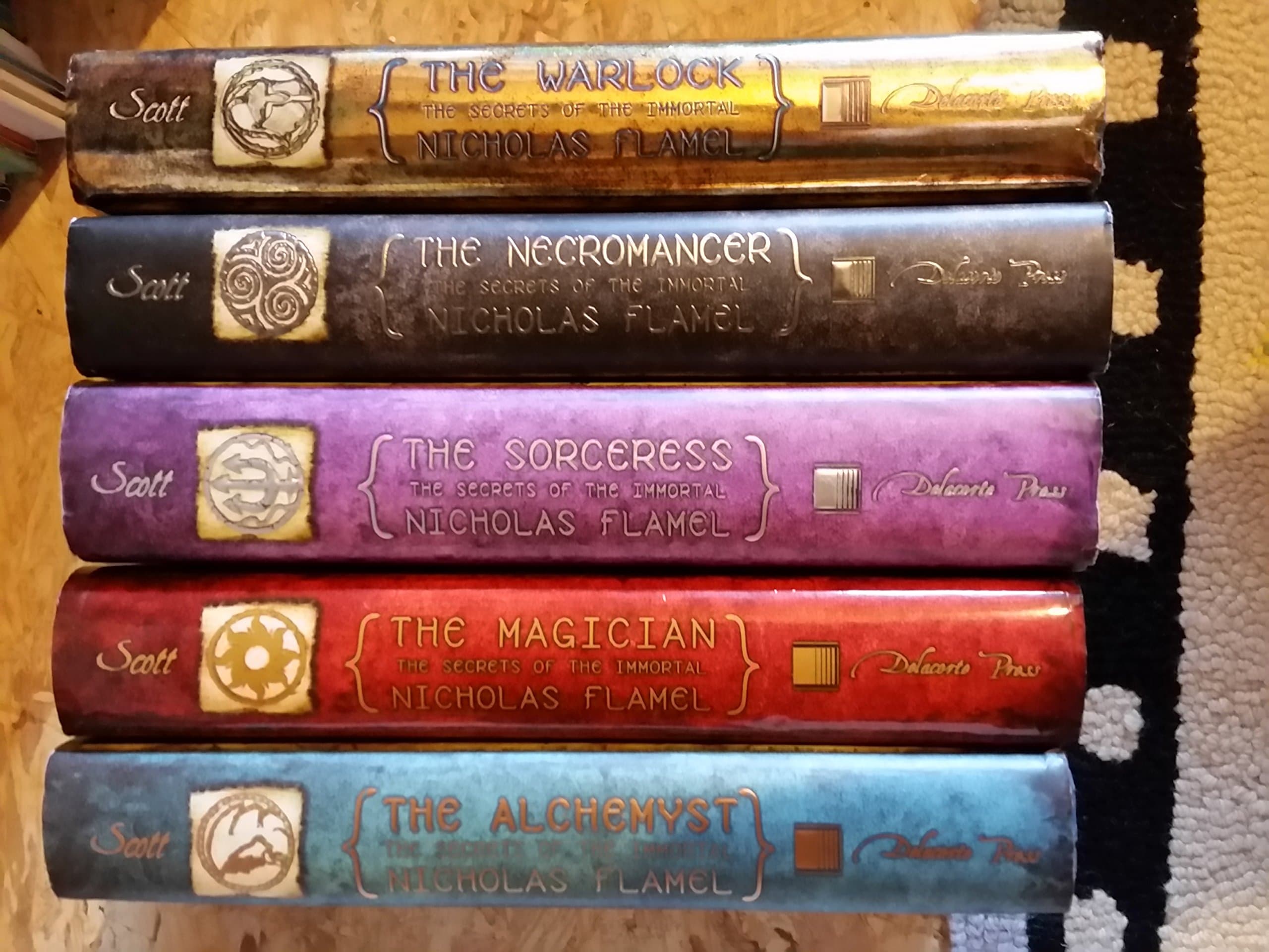 The Secrets of the Immortal Nicholas Flamel Series (5 Books Set) Hardcover – January 1, 2010