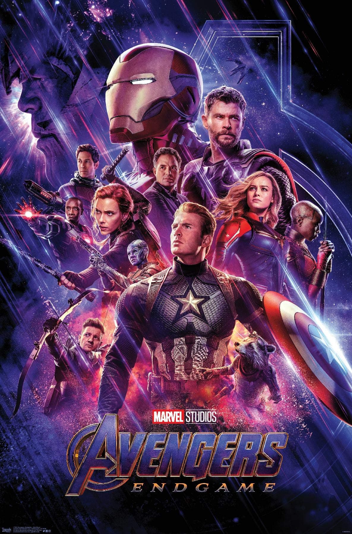 Trends International MCU: Avengers: Endgame - Grid Wall Poster, 22.375" x 34", Unframed