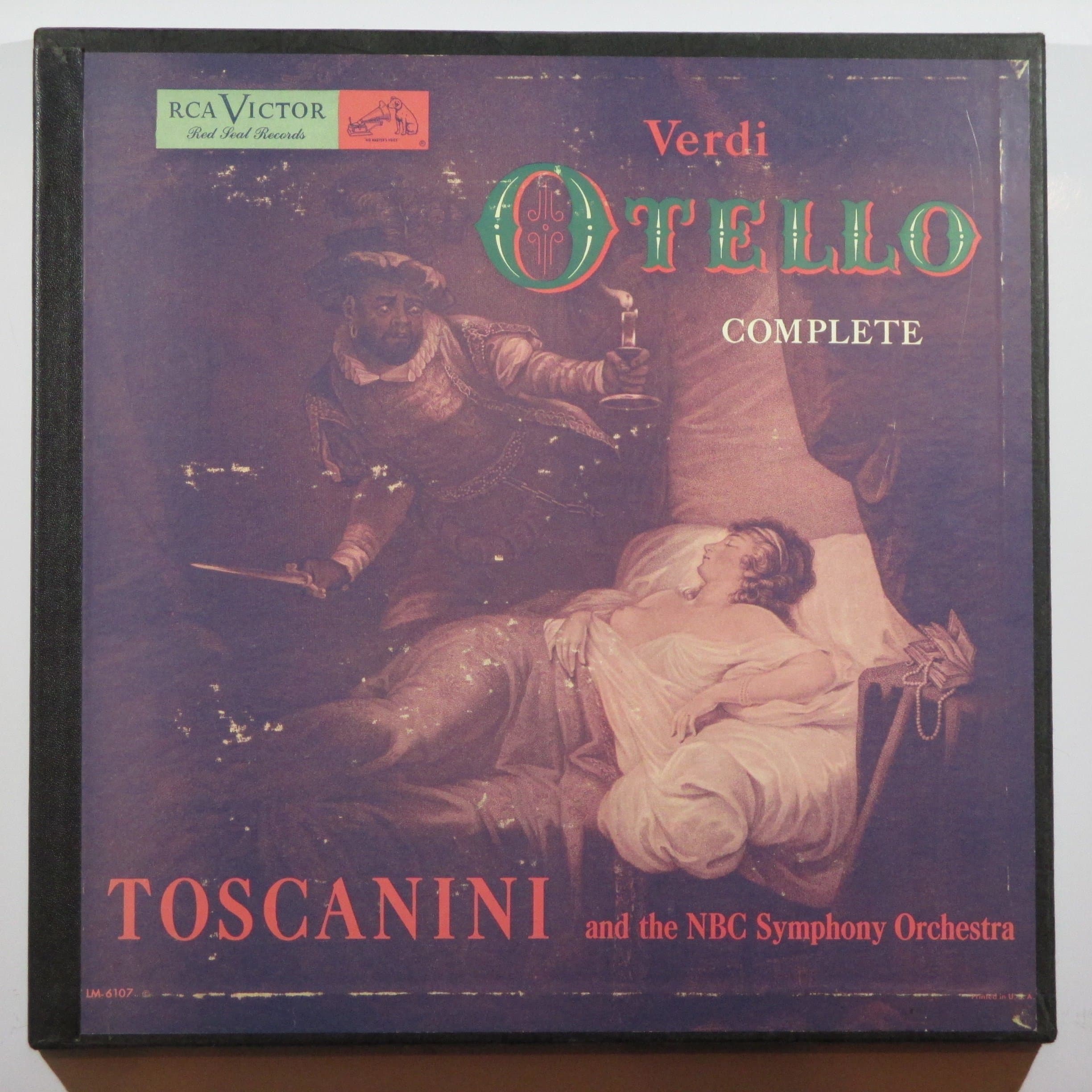 Giuseppe Verdi: Otello [Herva Nelli, Ramon Vinay, Giuseppe Valdengo; NBC Symphony Orchestra and Chorus; Arturo Toscanini] (On 3 RCA Victor LP's)