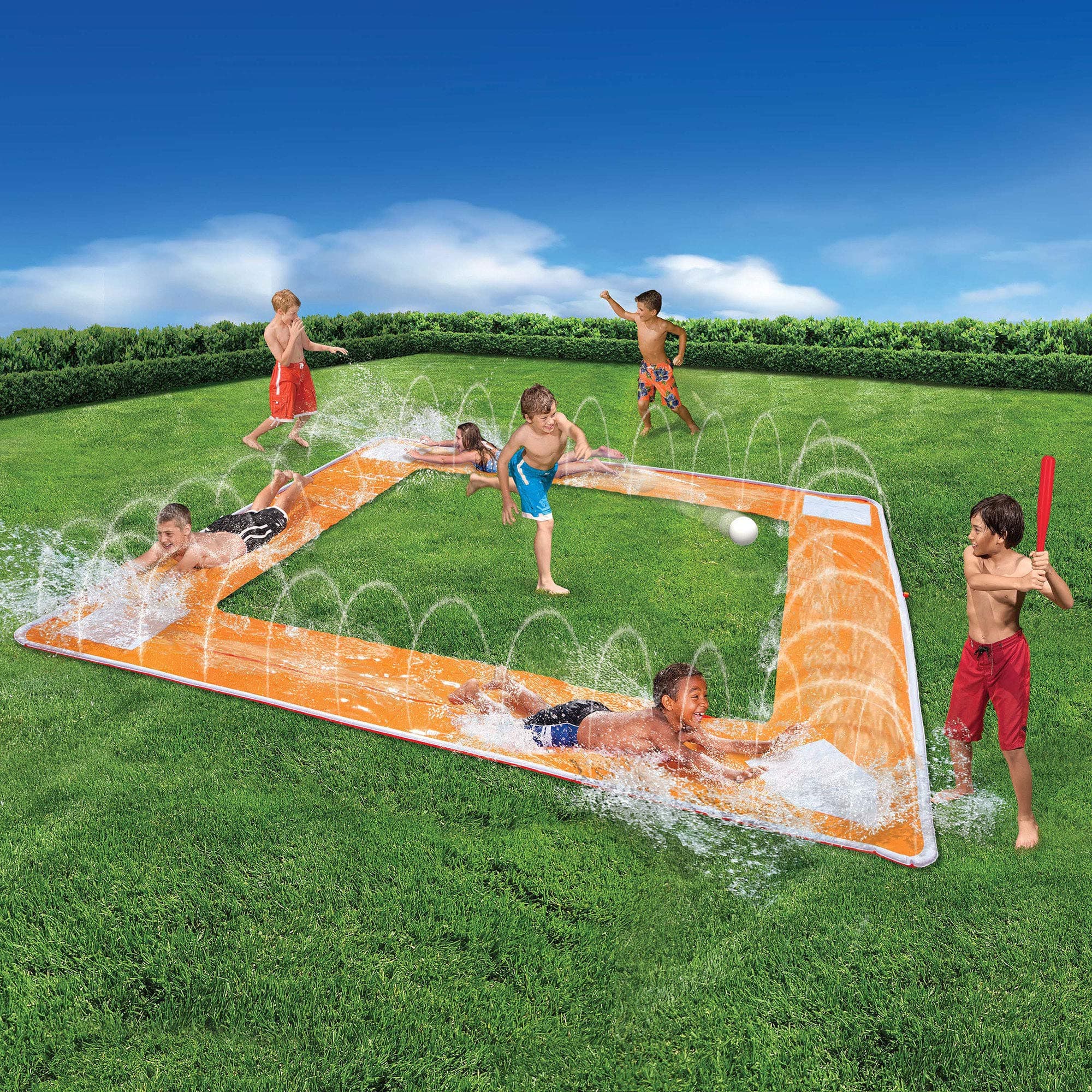 BANZAI Grand Slam Baseball Water Slide